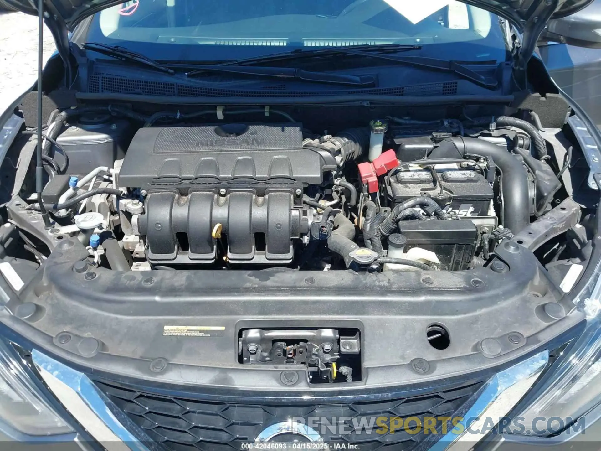 10 Photograph of a damaged car 3N1AB7AP1KY320491 NISSAN SENTRA 2019