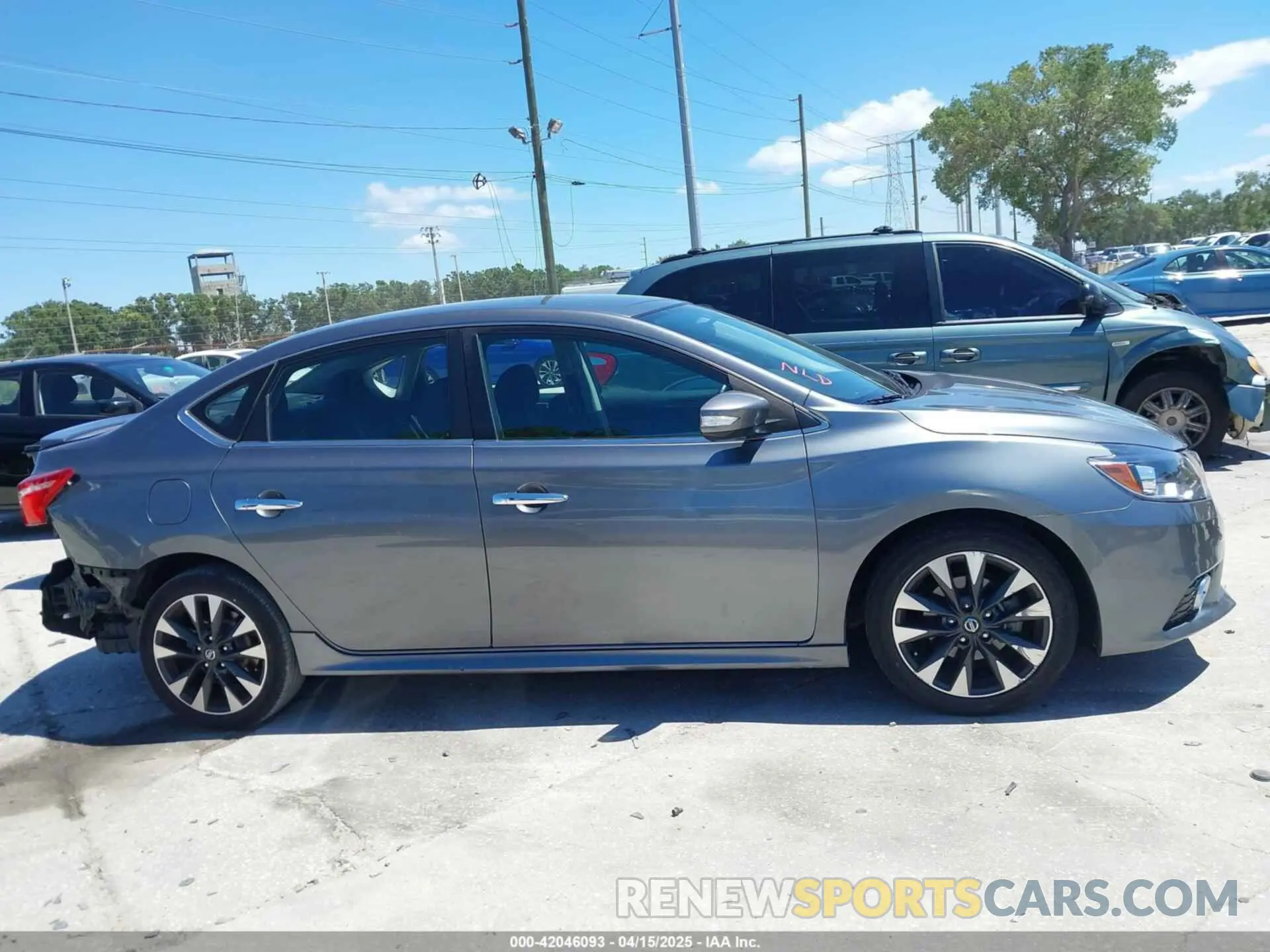 14 Photograph of a damaged car 3N1AB7AP1KY320491 NISSAN SENTRA 2019