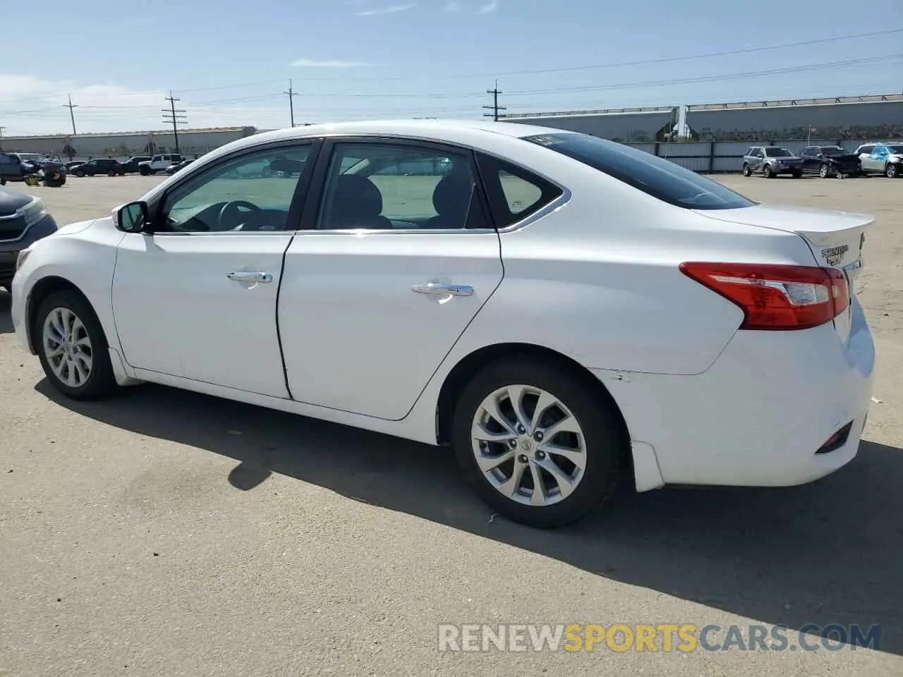 2 Photograph of a damaged car 3N1AB7AP1KY325366 NISSAN SENTRA 2019