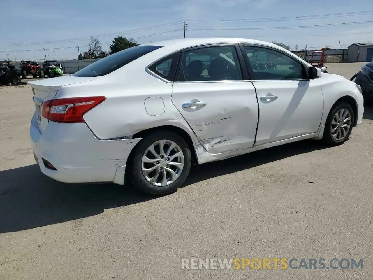 3 Photograph of a damaged car 3N1AB7AP1KY325366 NISSAN SENTRA 2019