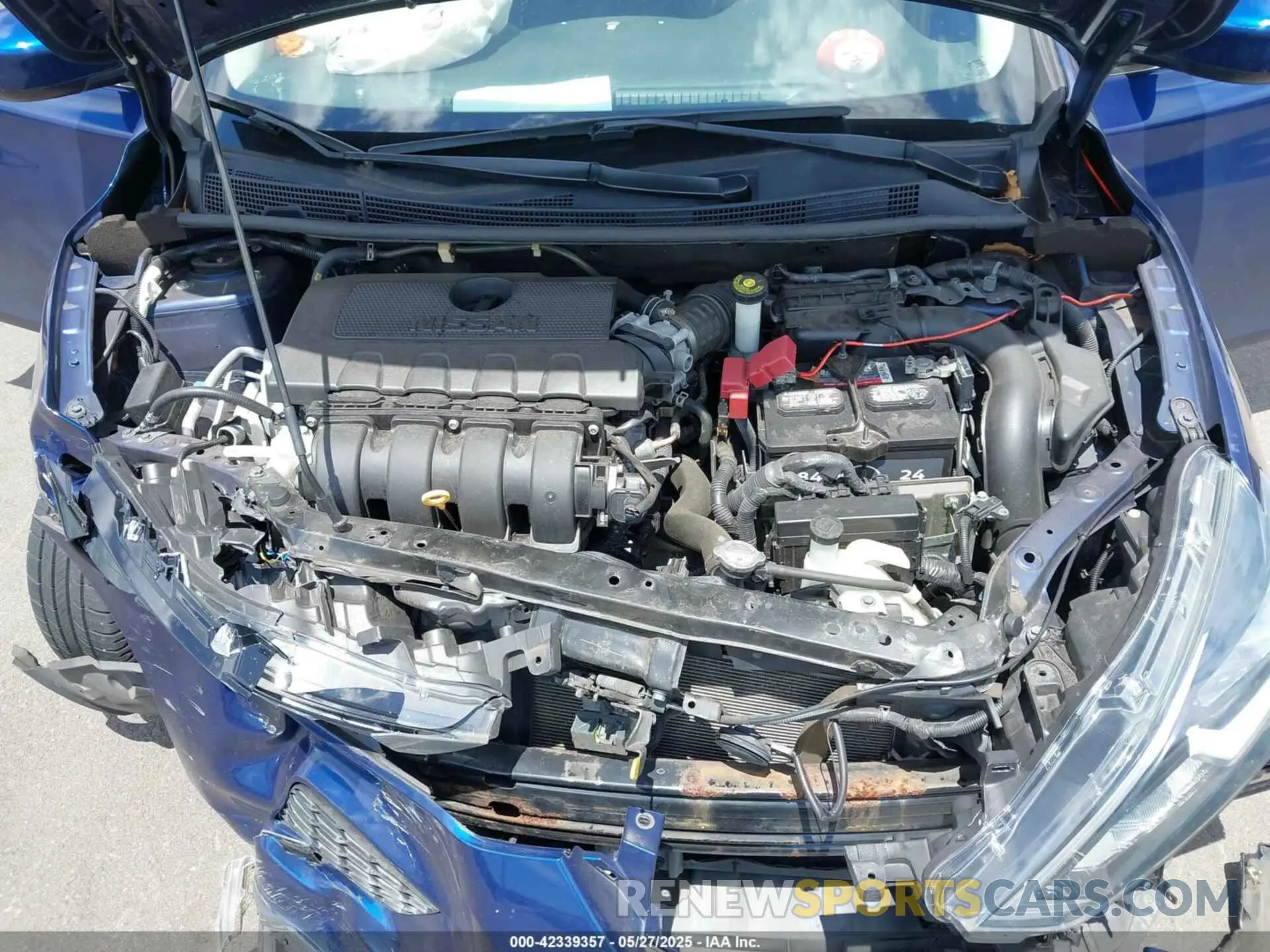 10 Photograph of a damaged car 3N1AB7AP1KY327456 NISSAN SENTRA 2019