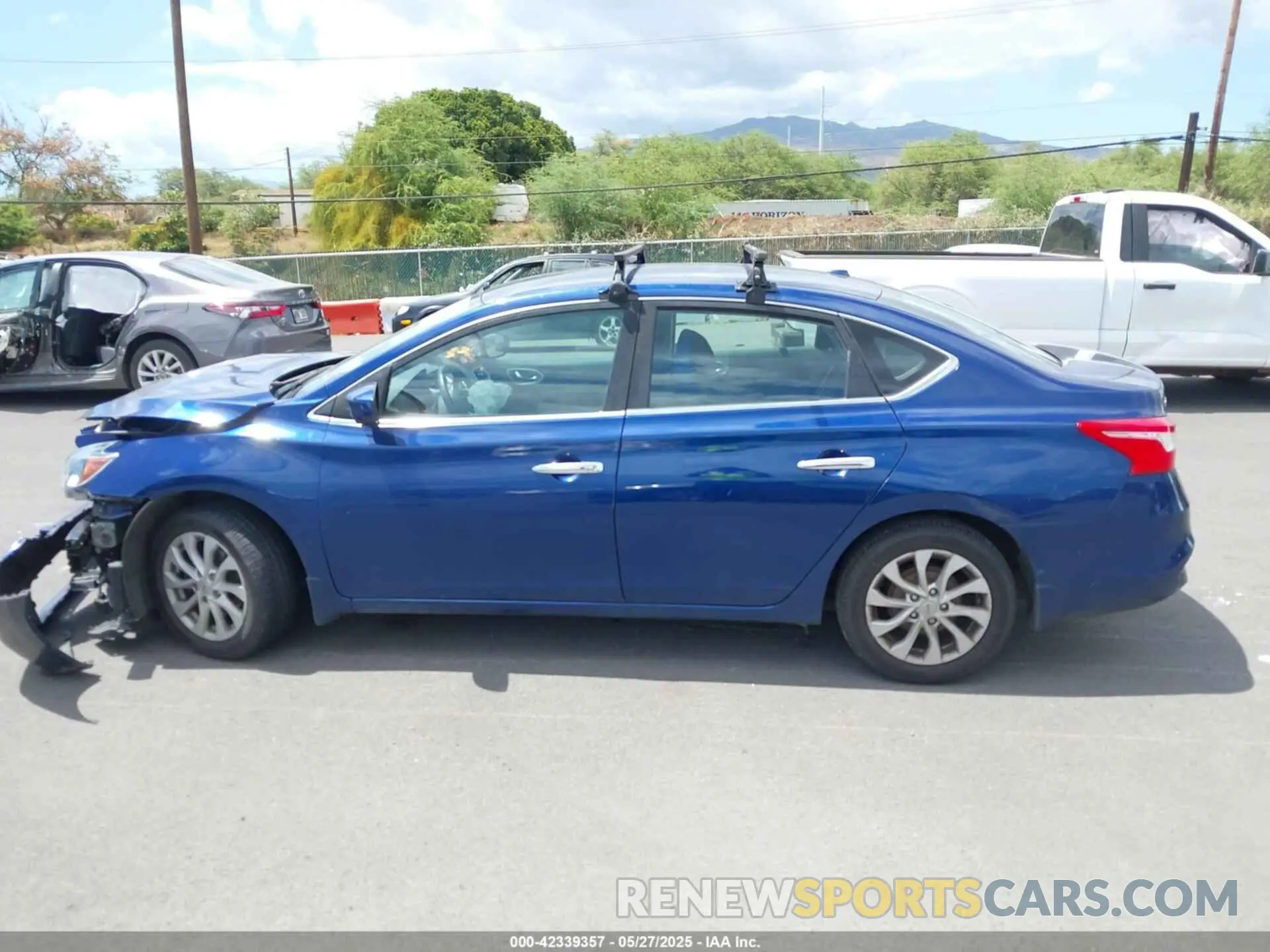 15 Photograph of a damaged car 3N1AB7AP1KY327456 NISSAN SENTRA 2019