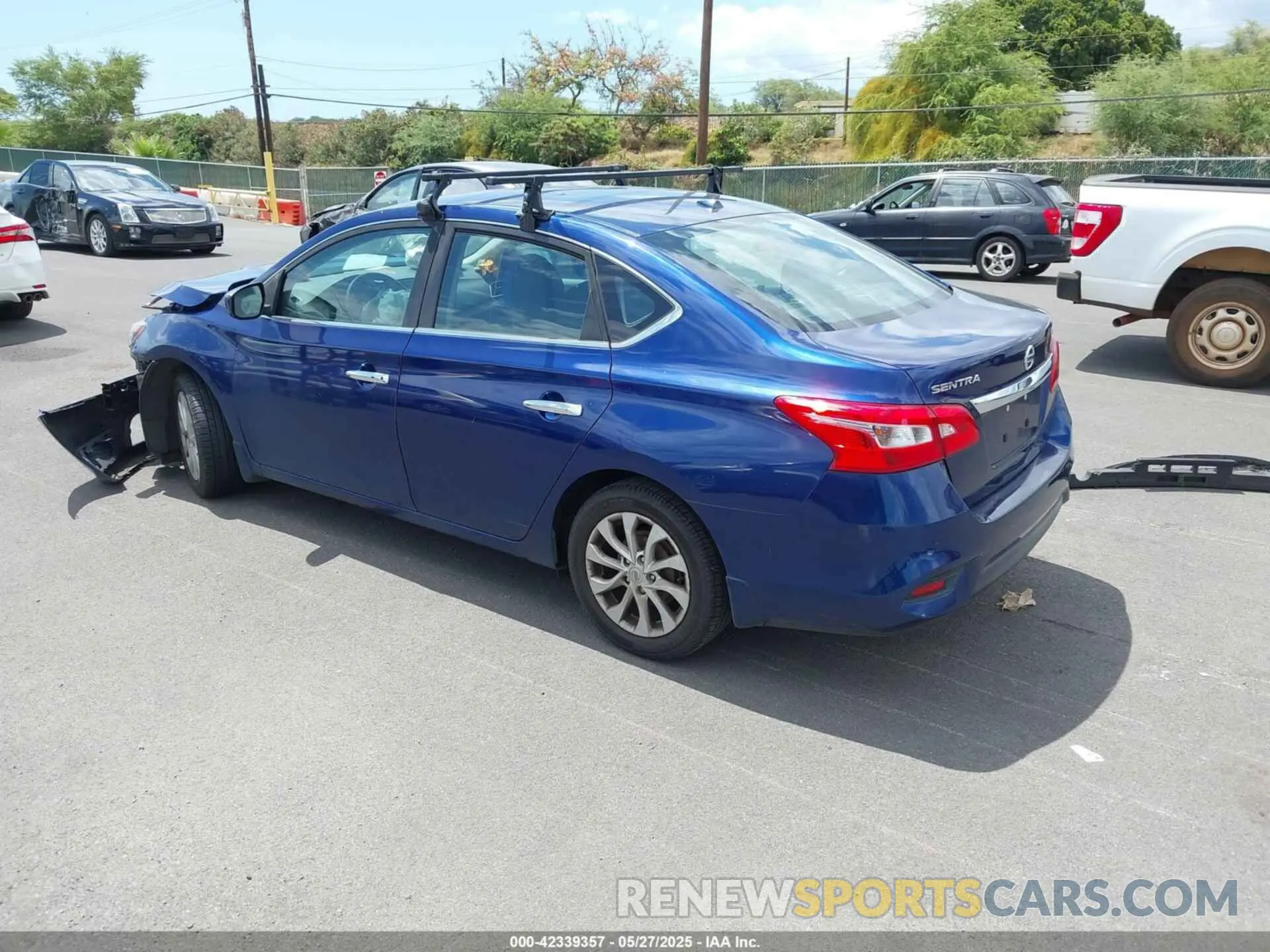 3 Photograph of a damaged car 3N1AB7AP1KY327456 NISSAN SENTRA 2019