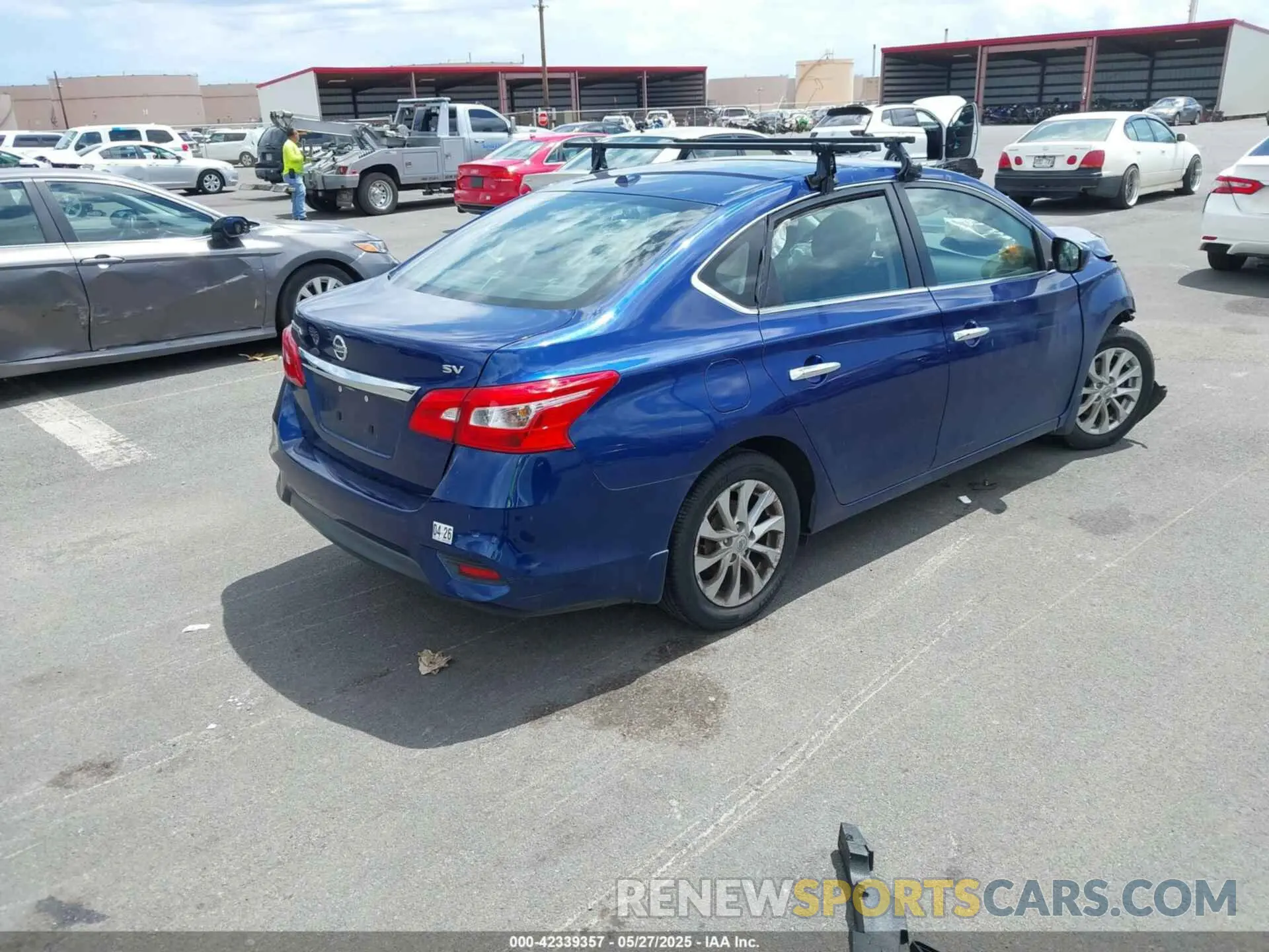4 Photograph of a damaged car 3N1AB7AP1KY327456 NISSAN SENTRA 2019