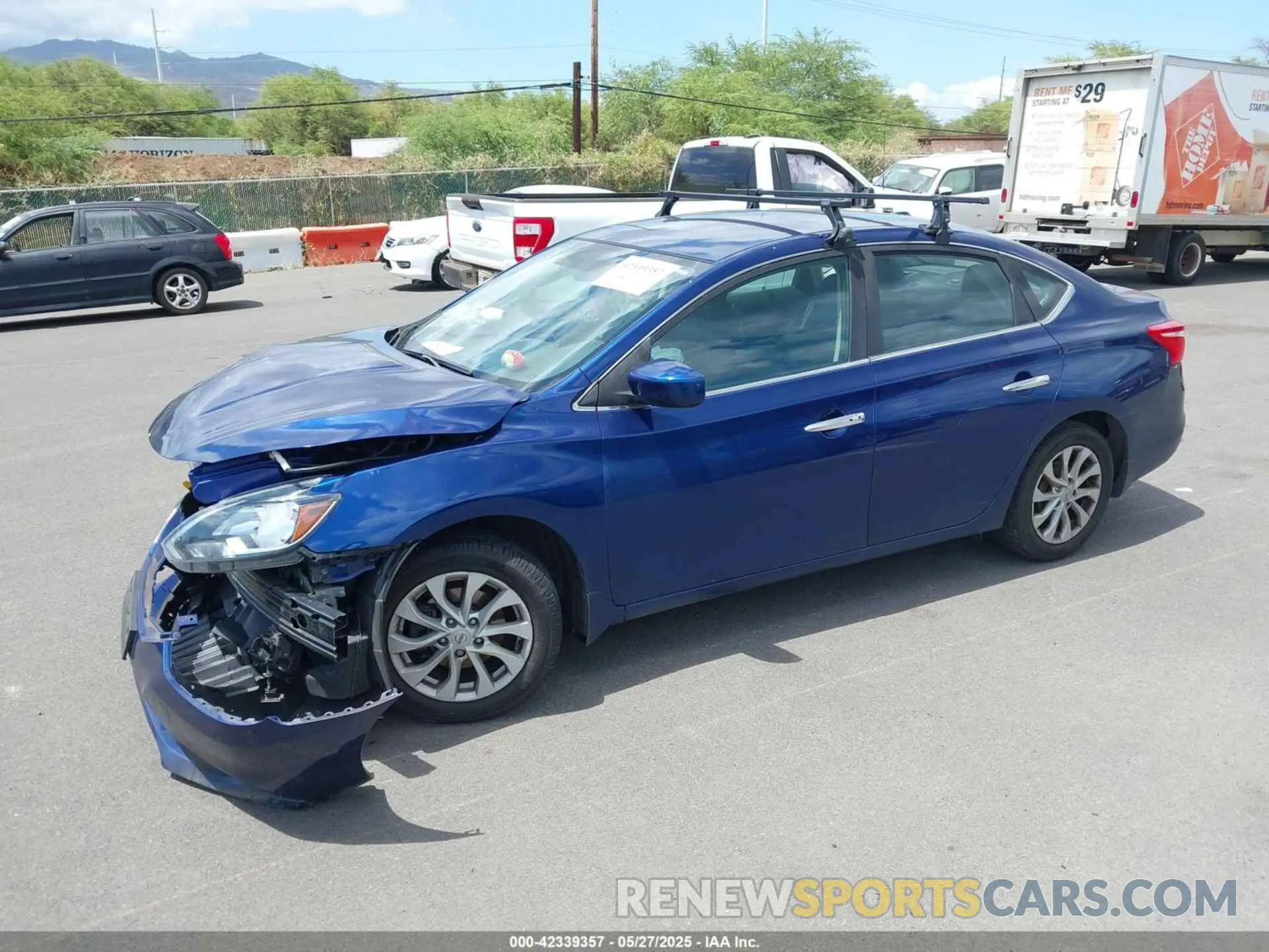 6 Photograph of a damaged car 3N1AB7AP1KY327456 NISSAN SENTRA 2019