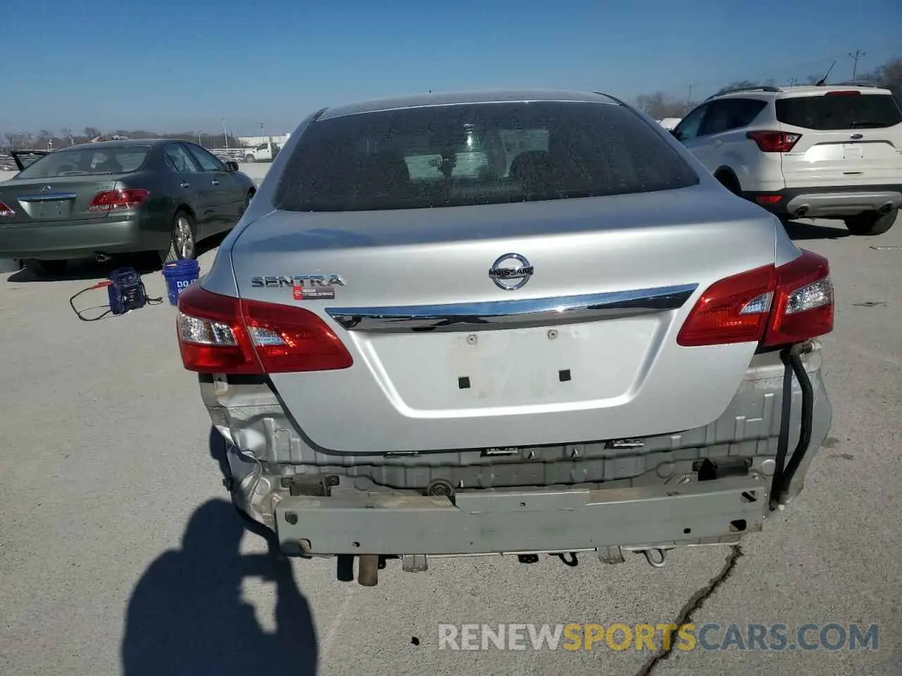 6 Photograph of a damaged car 3N1AB7AP1KY328428 NISSAN SENTRA 2019