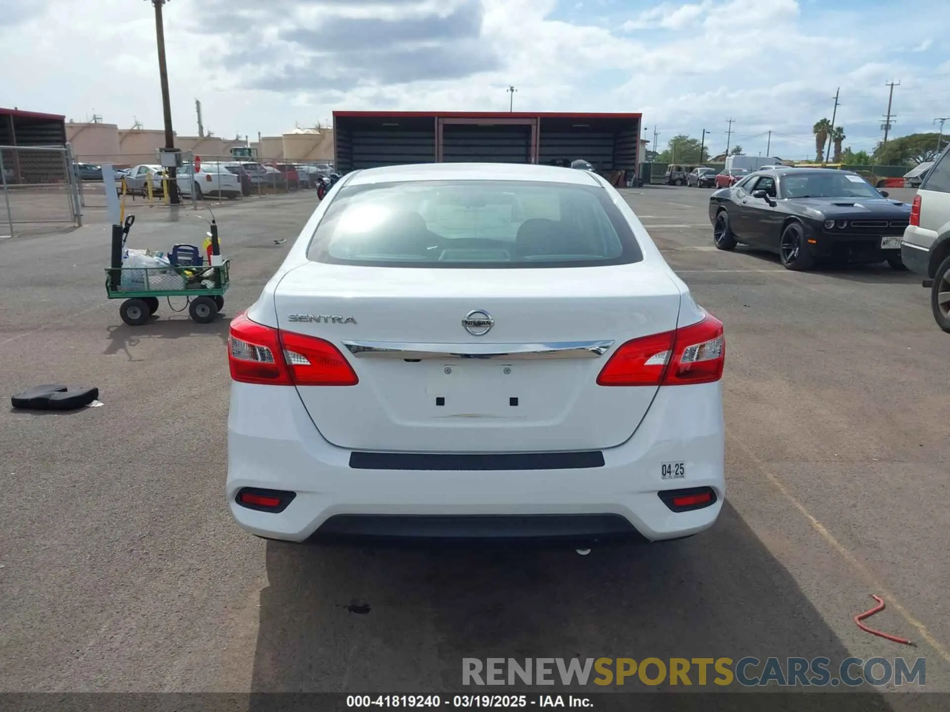 16 Photograph of a damaged car 3N1AB7AP1KY329885 NISSAN SENTRA 2019