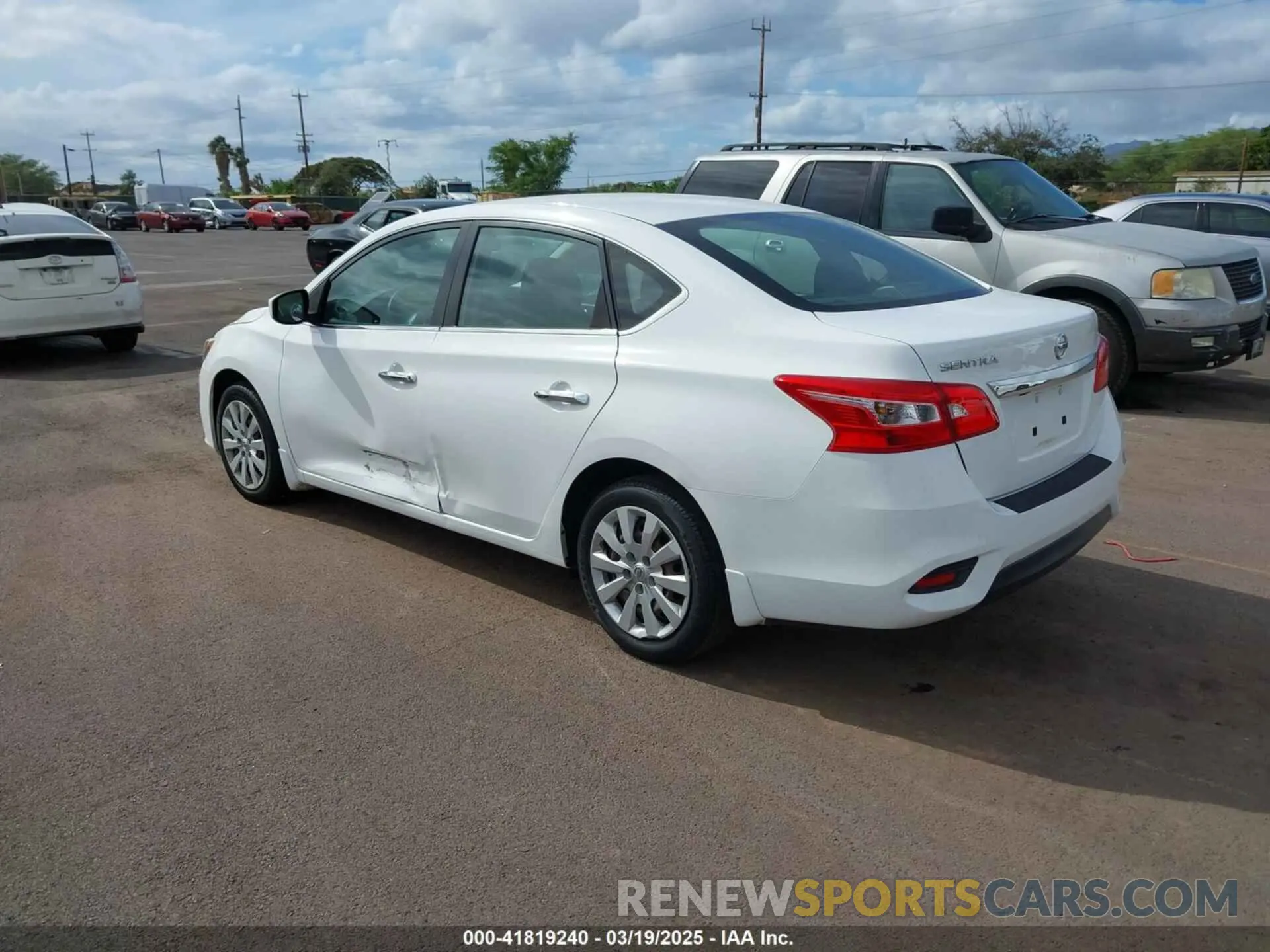 3 Photograph of a damaged car 3N1AB7AP1KY329885 NISSAN SENTRA 2019