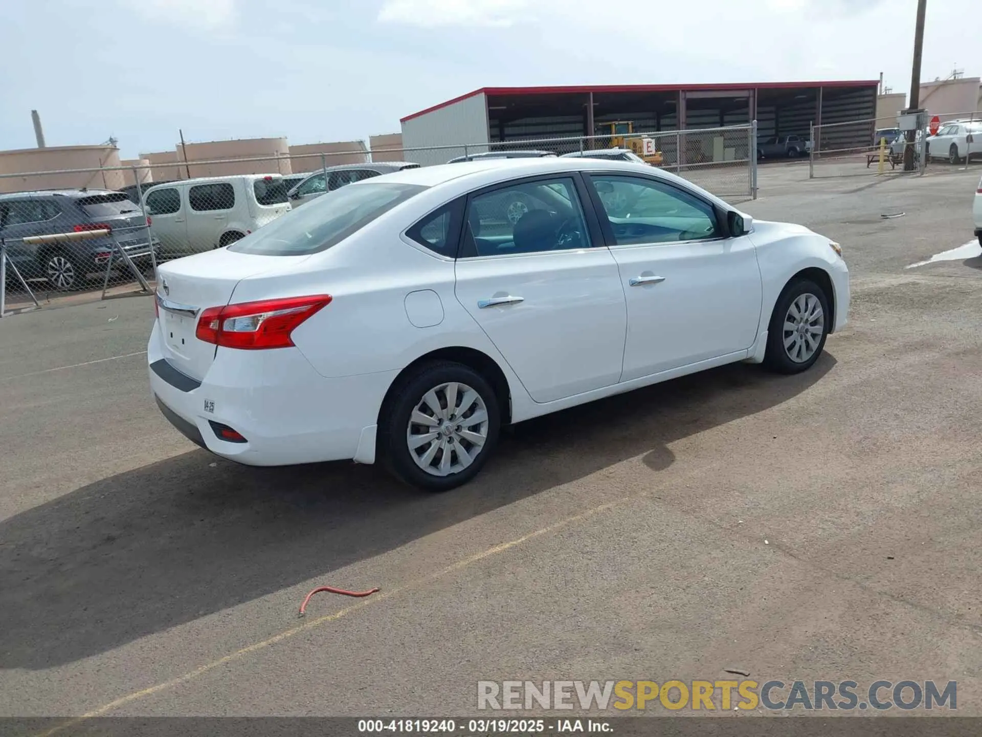 4 Photograph of a damaged car 3N1AB7AP1KY329885 NISSAN SENTRA 2019