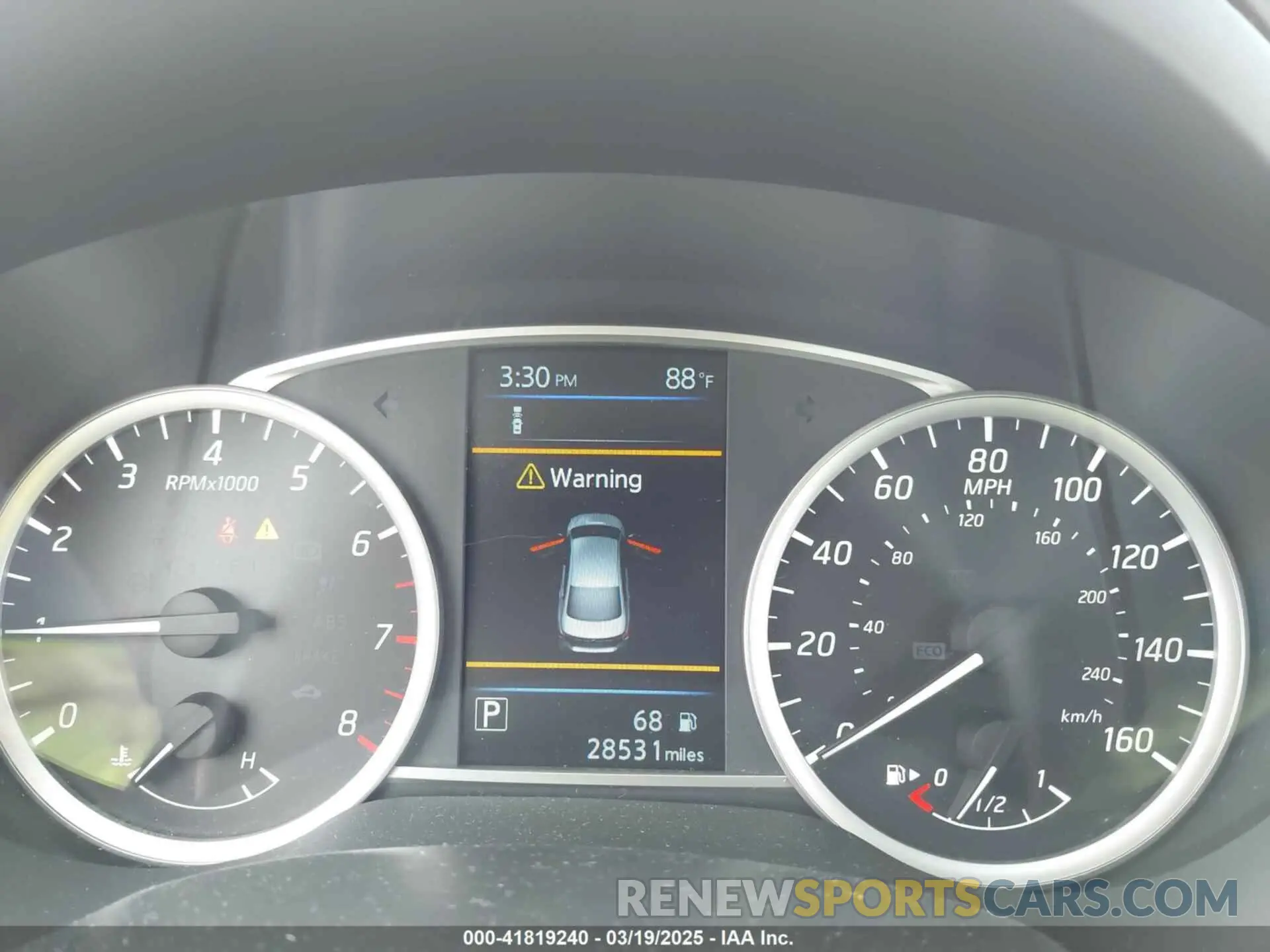7 Photograph of a damaged car 3N1AB7AP1KY329885 NISSAN SENTRA 2019