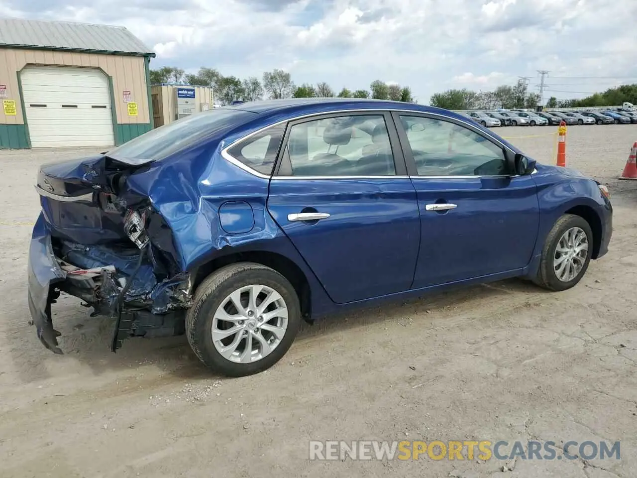 3 Photograph of a damaged car 3N1AB7AP1KY331944 NISSAN SENTRA 2019