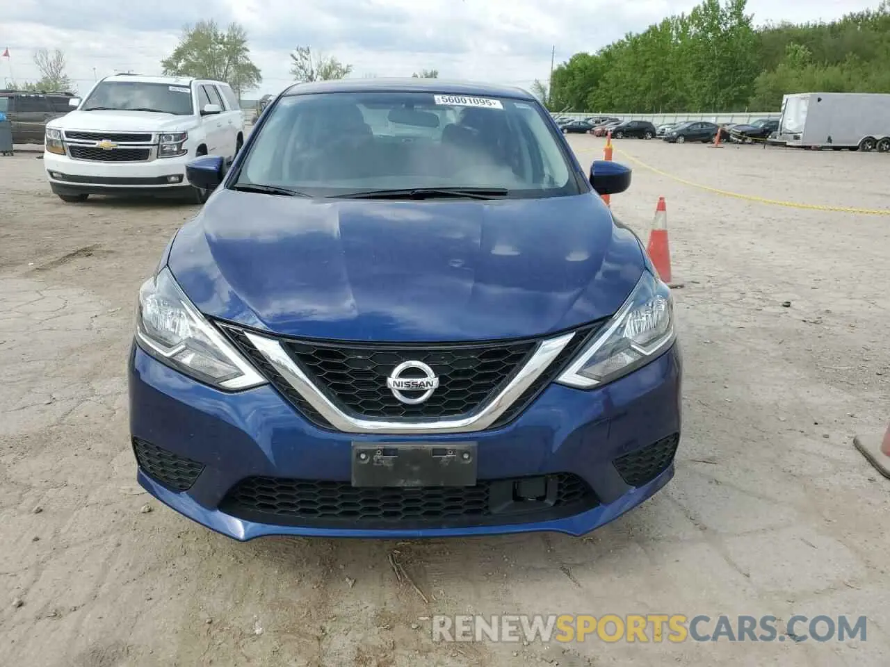 5 Photograph of a damaged car 3N1AB7AP1KY331944 NISSAN SENTRA 2019