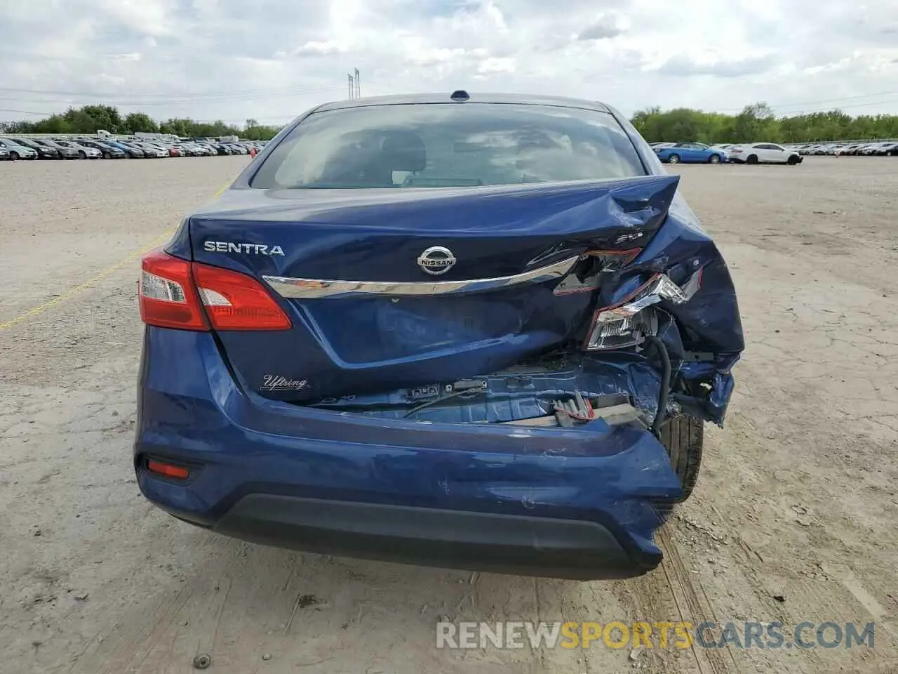 6 Photograph of a damaged car 3N1AB7AP1KY331944 NISSAN SENTRA 2019