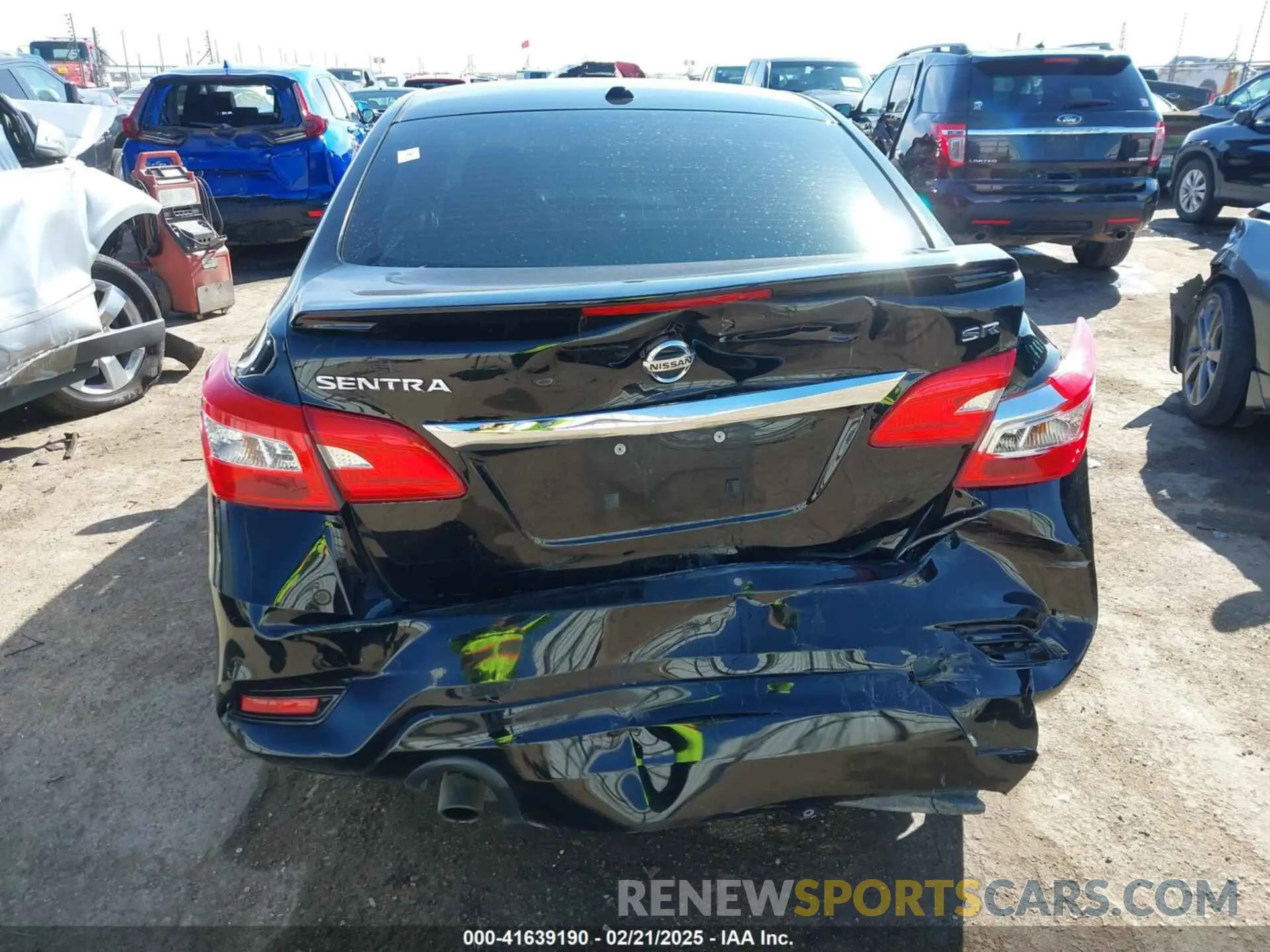 16 Photograph of a damaged car 3N1AB7AP1KY334794 NISSAN SENTRA 2019