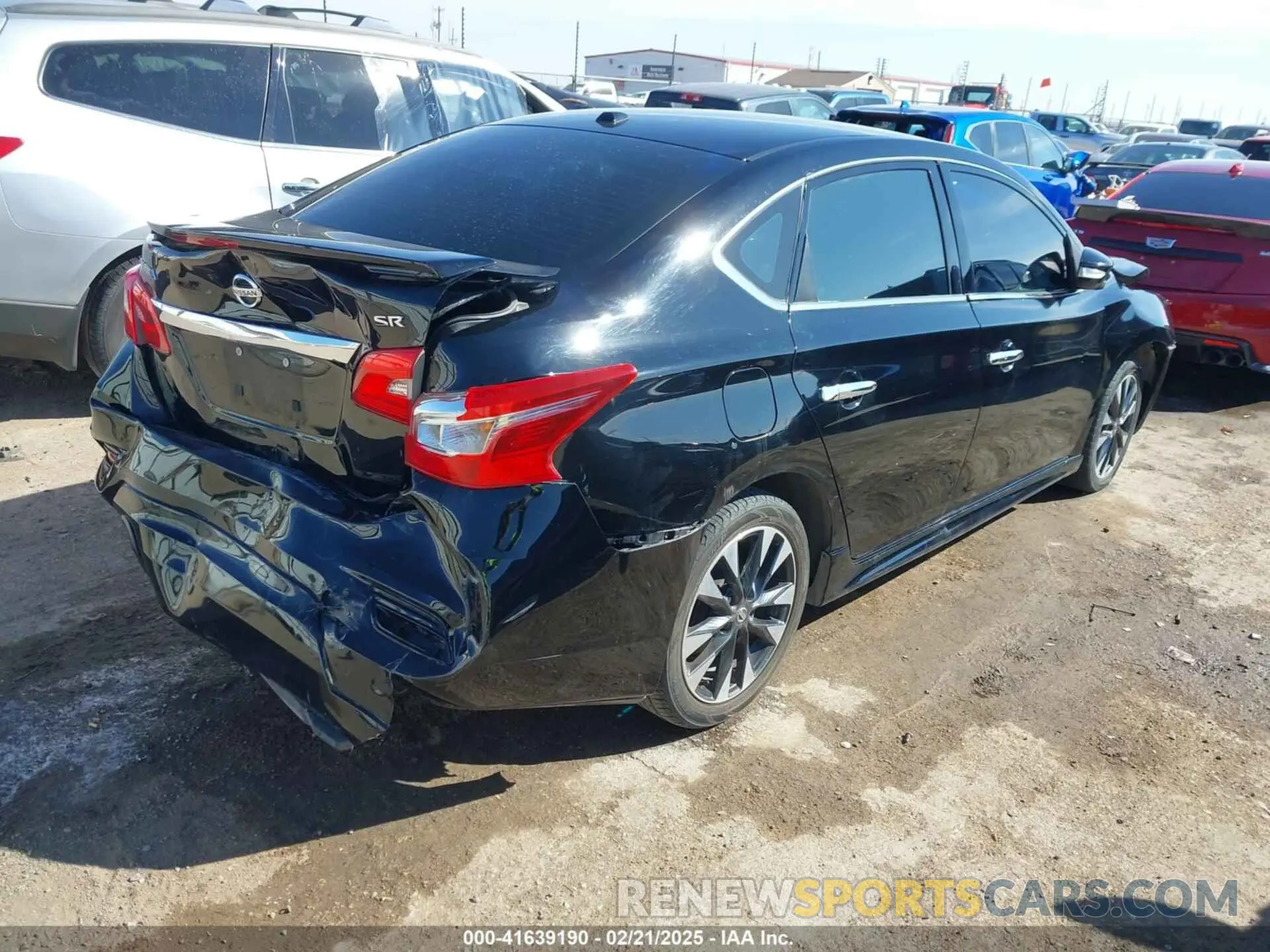 4 Photograph of a damaged car 3N1AB7AP1KY334794 NISSAN SENTRA 2019