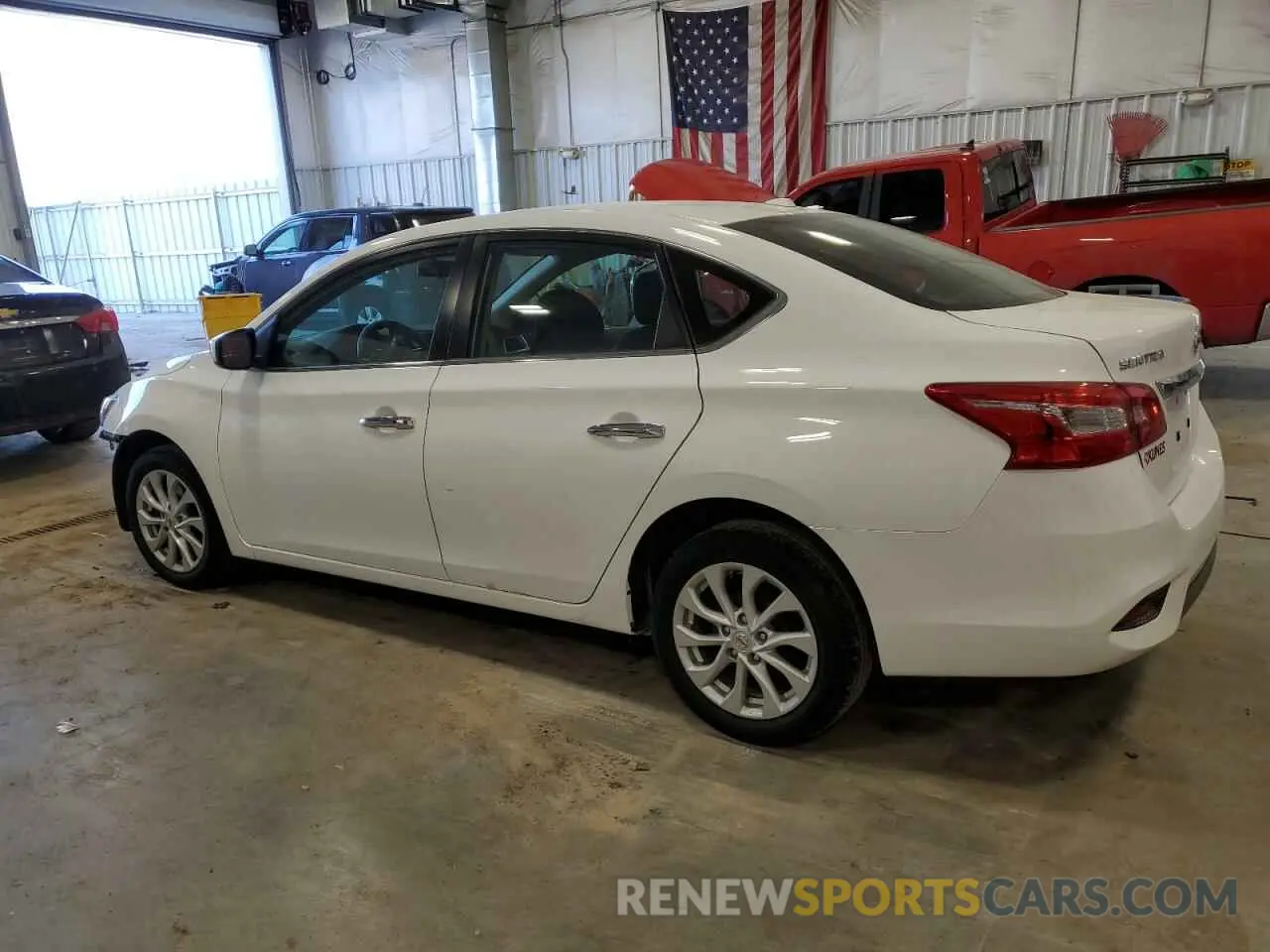 2 Photograph of a damaged car 3N1AB7AP1KY341762 NISSAN SENTRA 2019