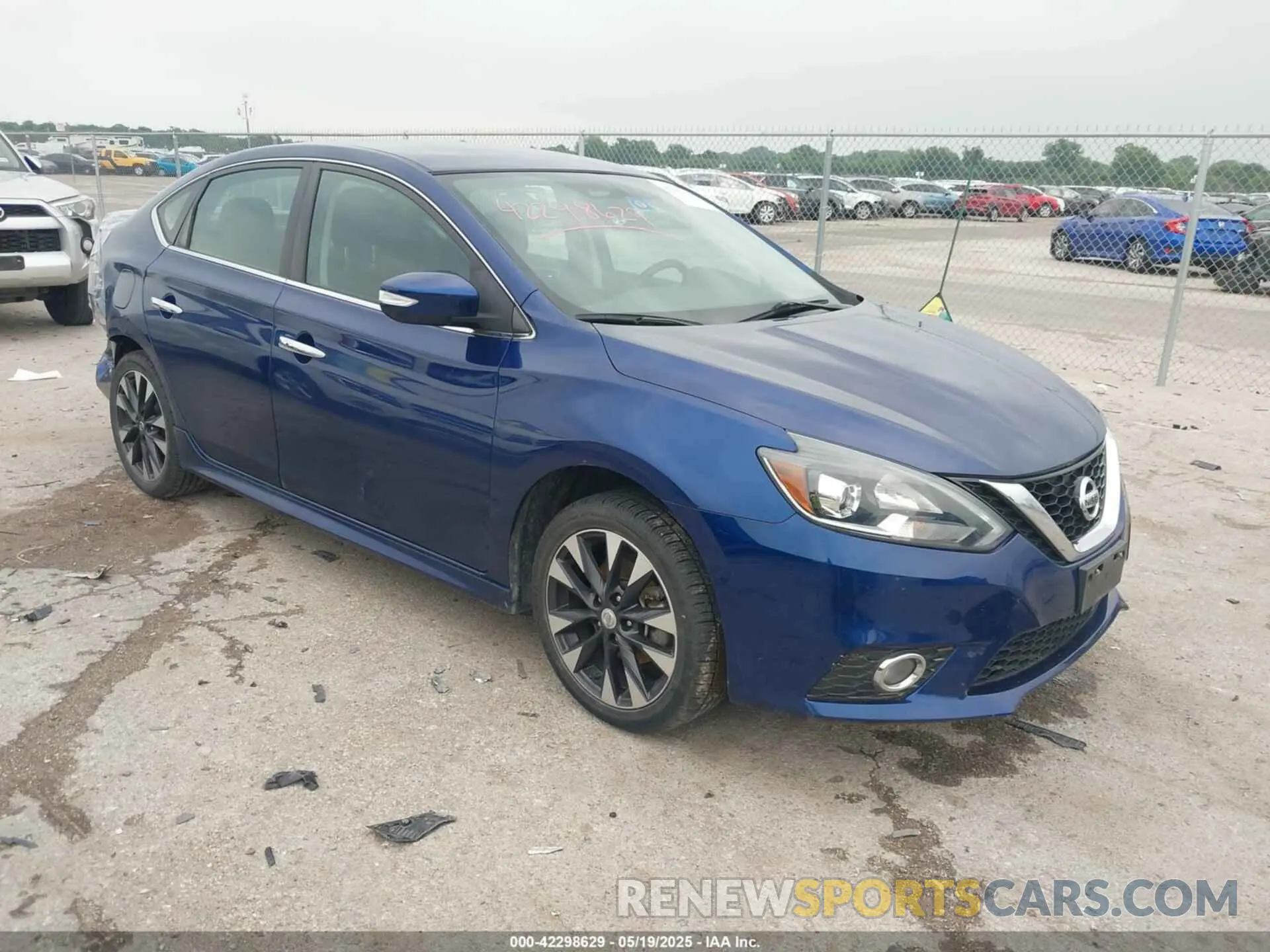 1 Photograph of a damaged car 3N1AB7AP1KY350249 NISSAN SENTRA 2019