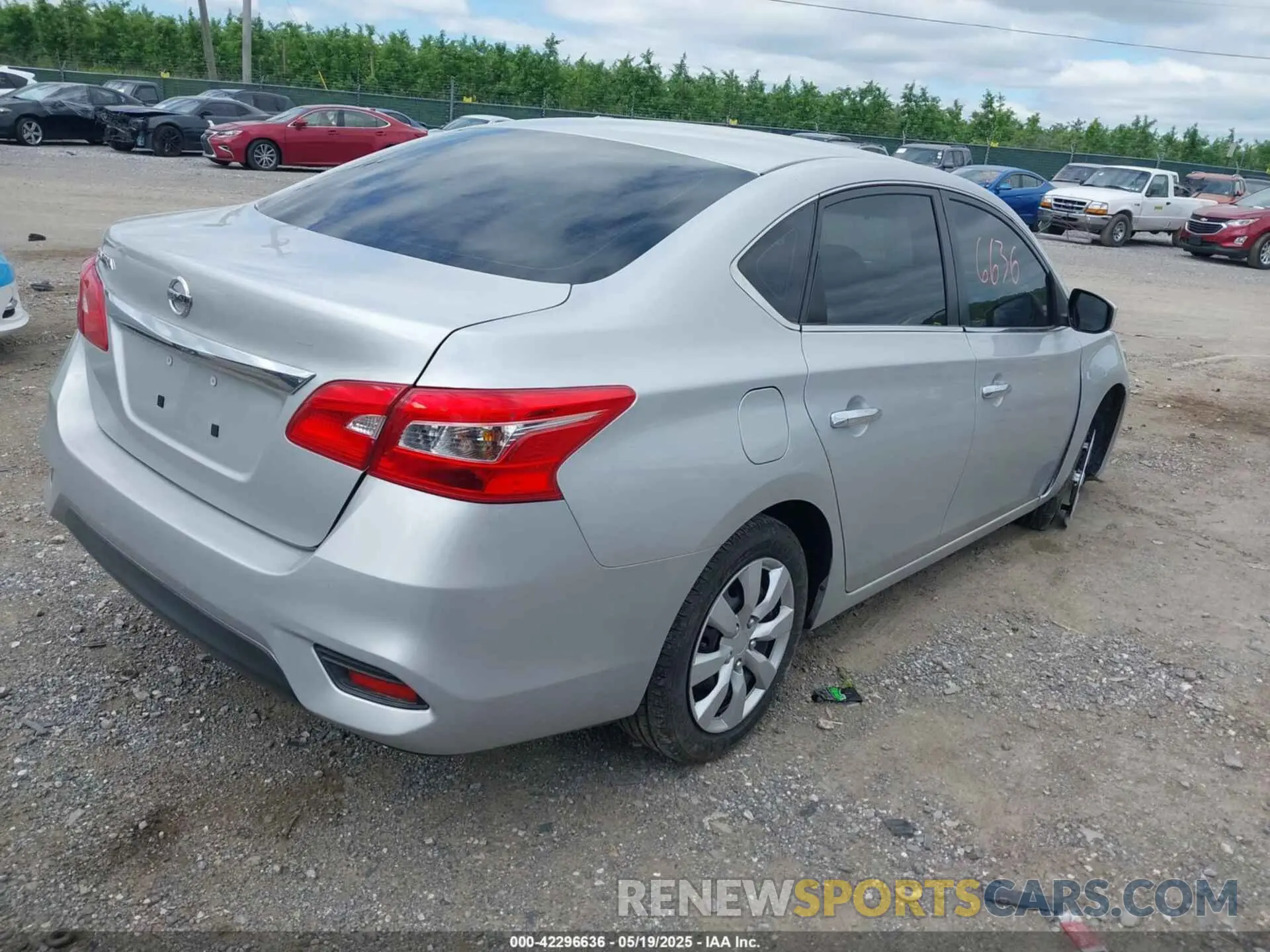 4 Photograph of a damaged car 3N1AB7AP1KY351529 NISSAN SENTRA 2019