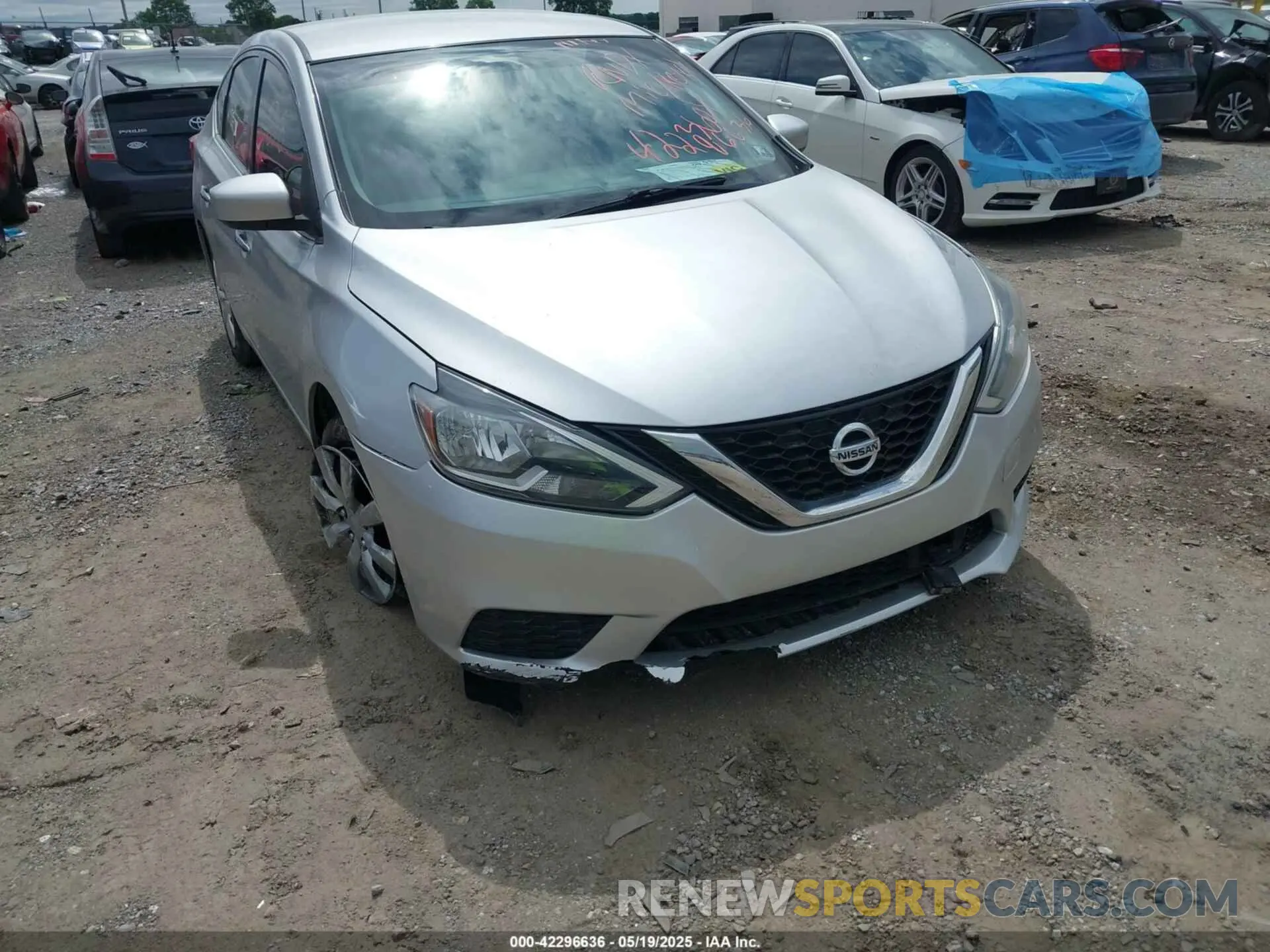 6 Photograph of a damaged car 3N1AB7AP1KY351529 NISSAN SENTRA 2019