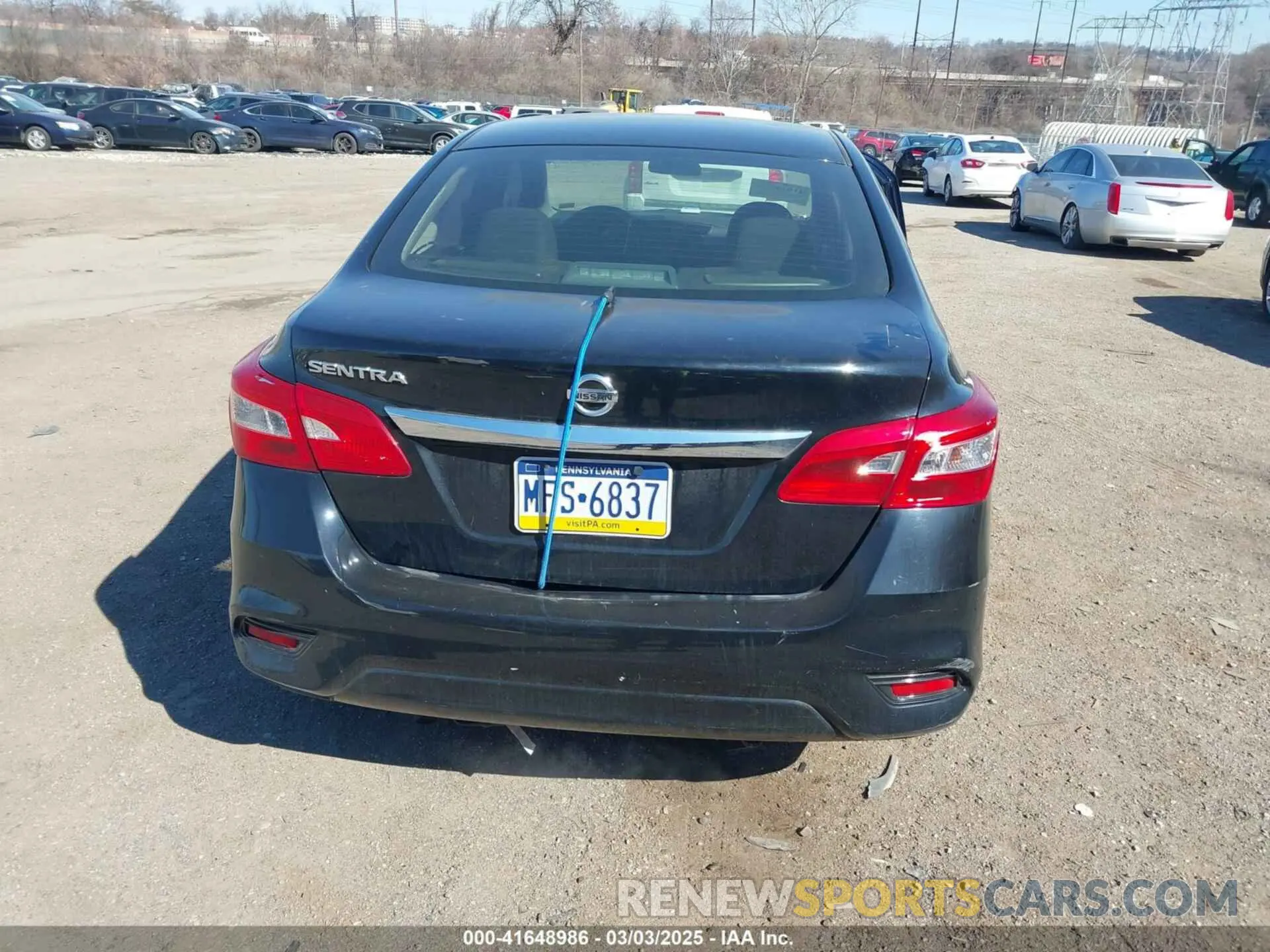 17 Photograph of a damaged car 3N1AB7AP1KY351868 NISSAN SENTRA 2019