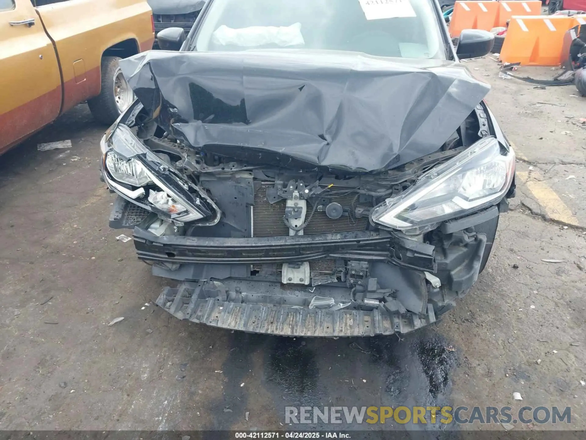 12 Photograph of a damaged car 3N1AB7AP1KY352664 NISSAN SENTRA 2019