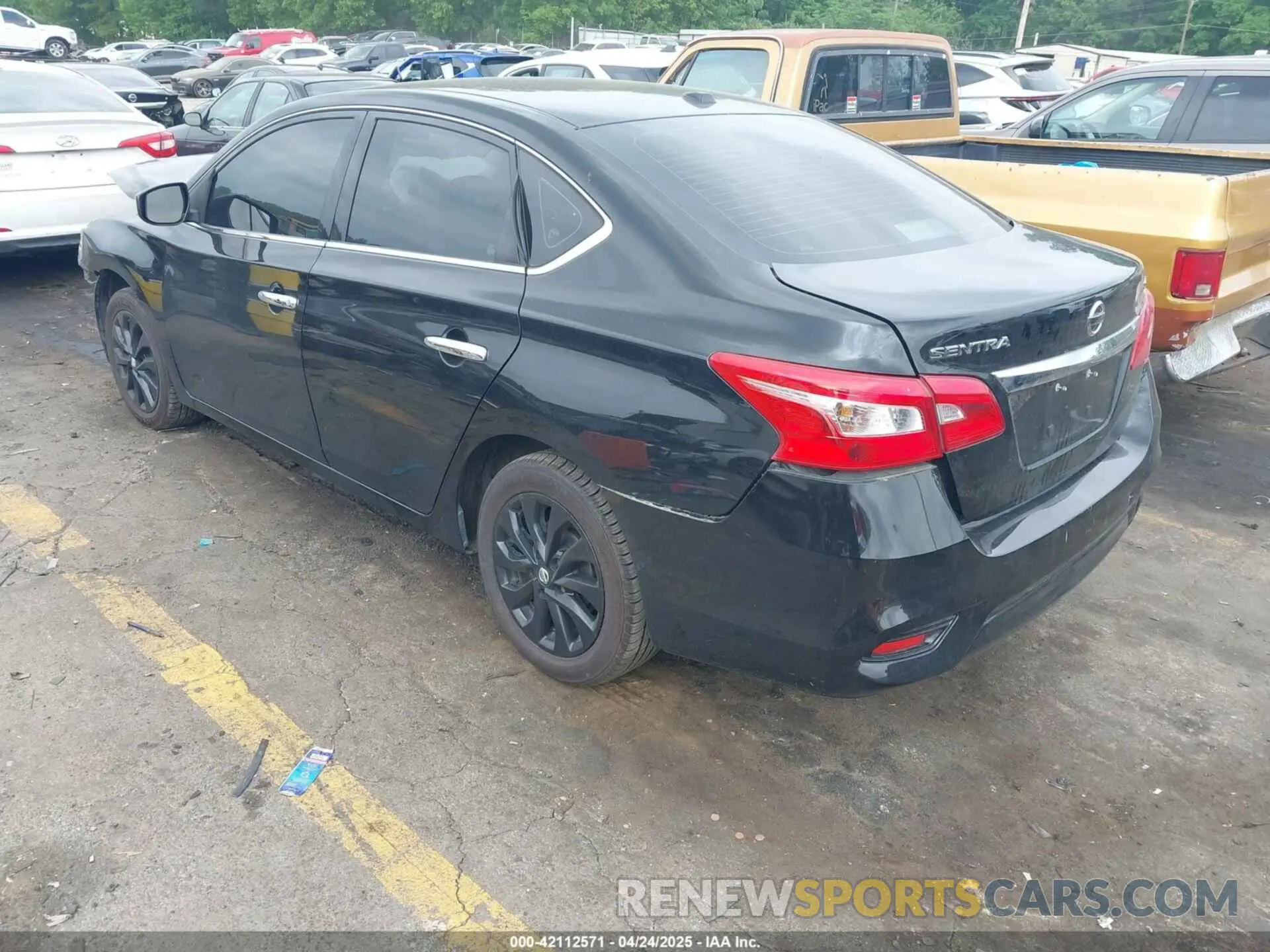 3 Photograph of a damaged car 3N1AB7AP1KY352664 NISSAN SENTRA 2019