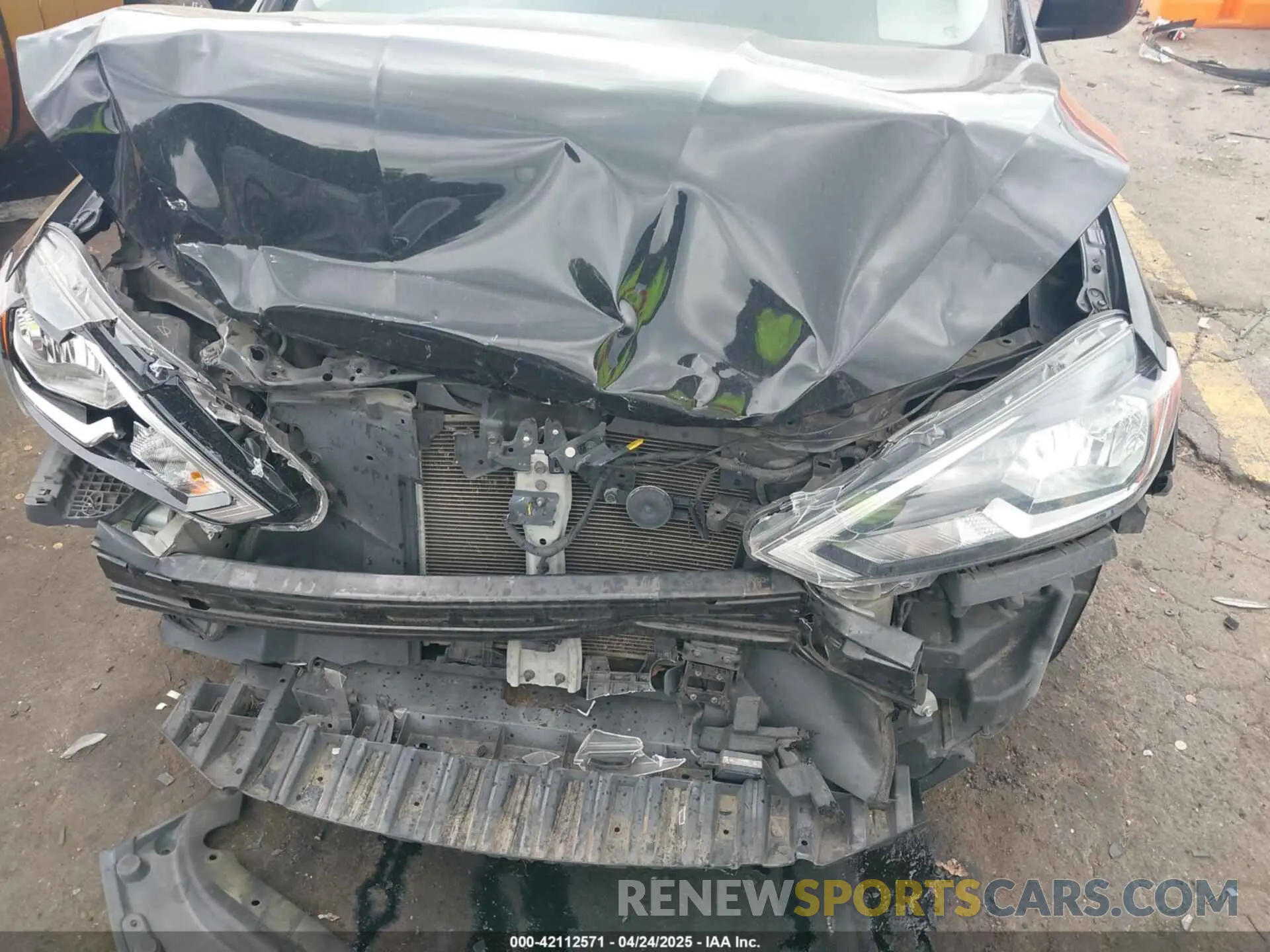 6 Photograph of a damaged car 3N1AB7AP1KY352664 NISSAN SENTRA 2019
