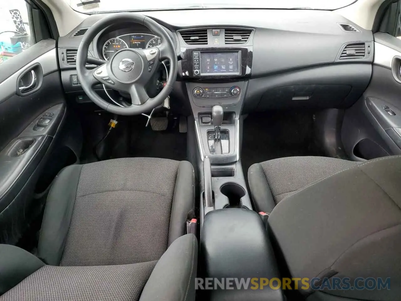 8 Photograph of a damaged car 3N1AB7AP1KY353815 NISSAN SENTRA 2019