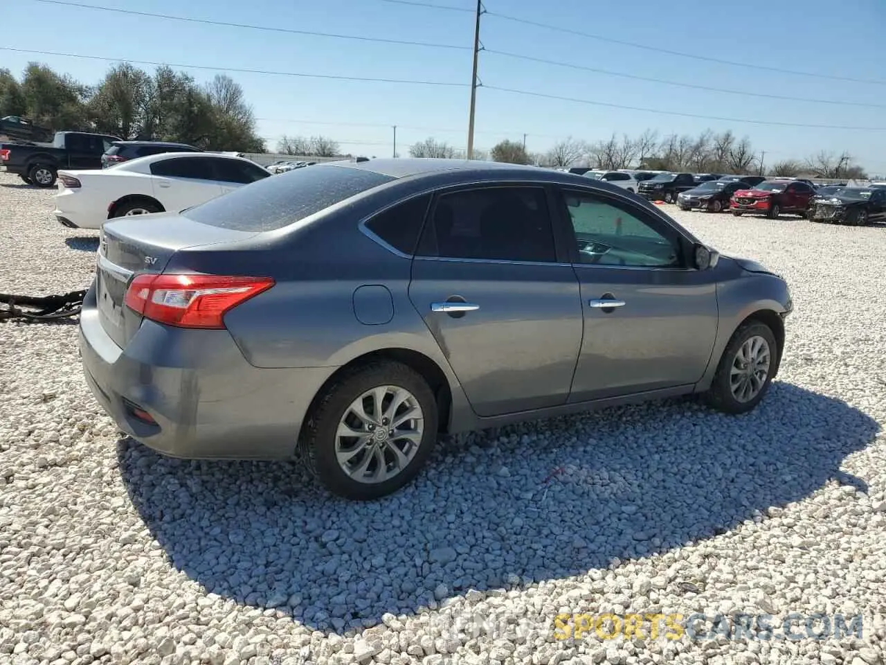 3 Photograph of a damaged car 3N1AB7AP1KY355225 NISSAN SENTRA 2019