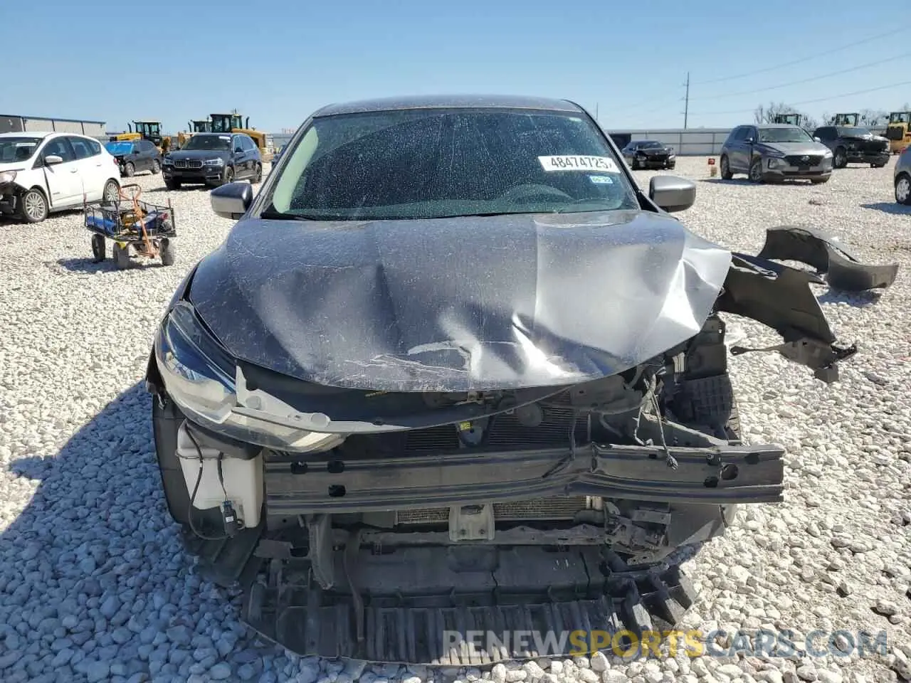 5 Photograph of a damaged car 3N1AB7AP1KY355225 NISSAN SENTRA 2019