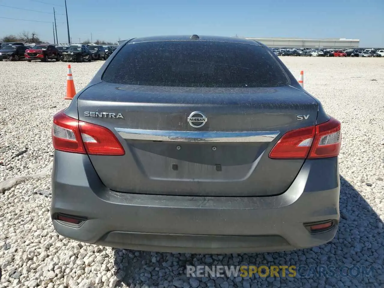 6 Photograph of a damaged car 3N1AB7AP1KY355225 NISSAN SENTRA 2019
