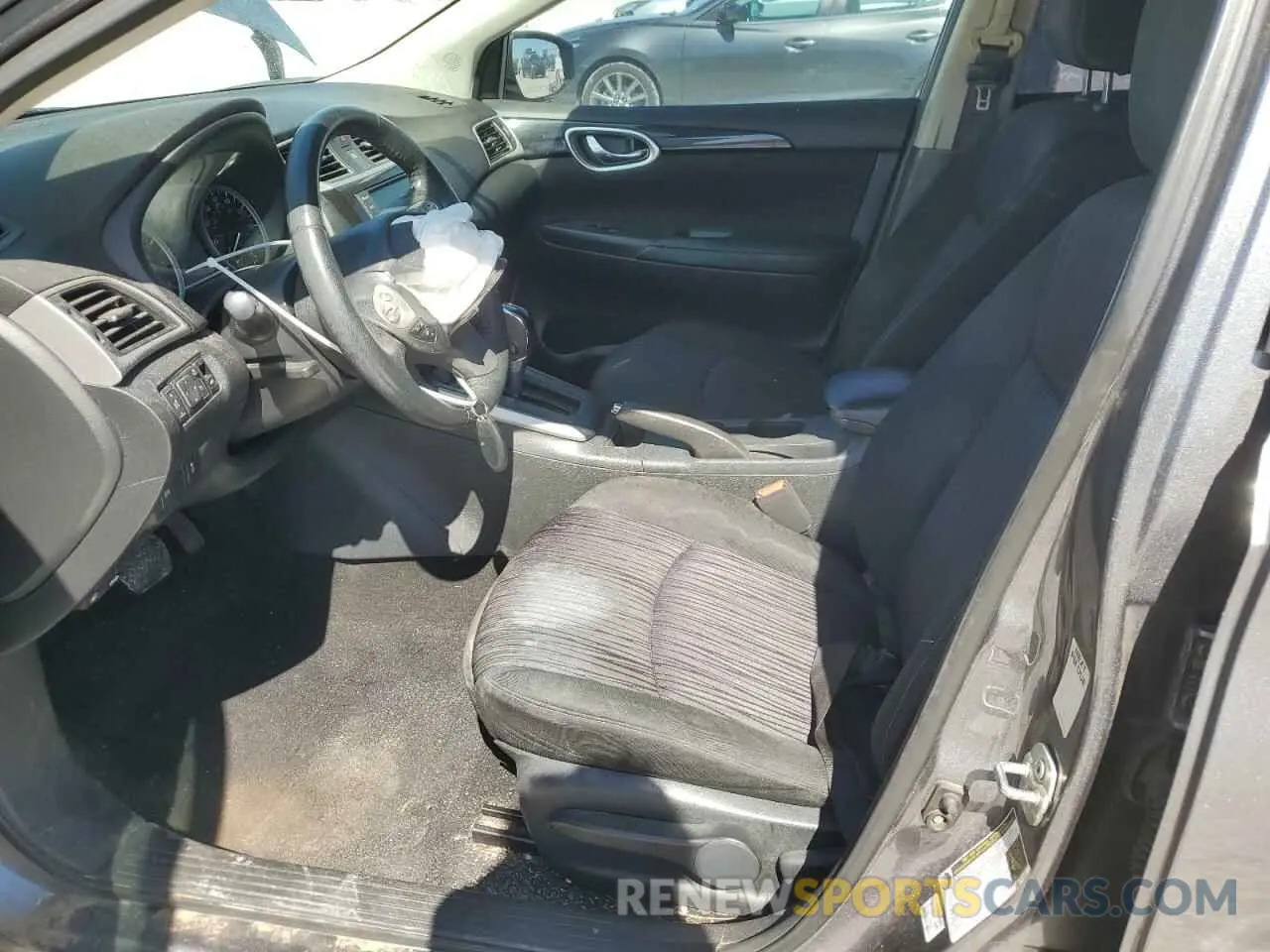 7 Photograph of a damaged car 3N1AB7AP1KY355225 NISSAN SENTRA 2019
