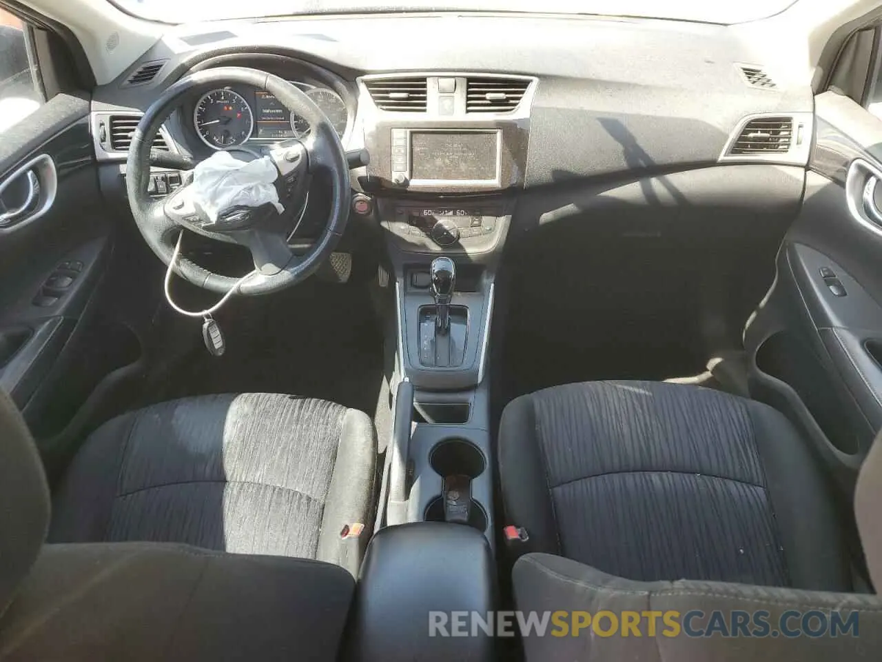8 Photograph of a damaged car 3N1AB7AP1KY355225 NISSAN SENTRA 2019
