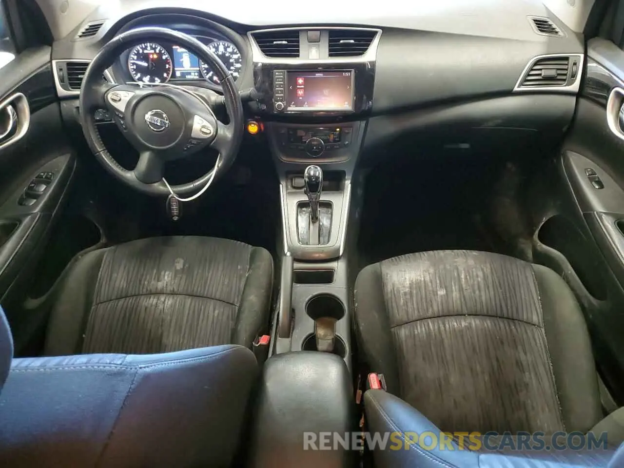 8 Photograph of a damaged car 3N1AB7AP1KY357167 NISSAN SENTRA 2019