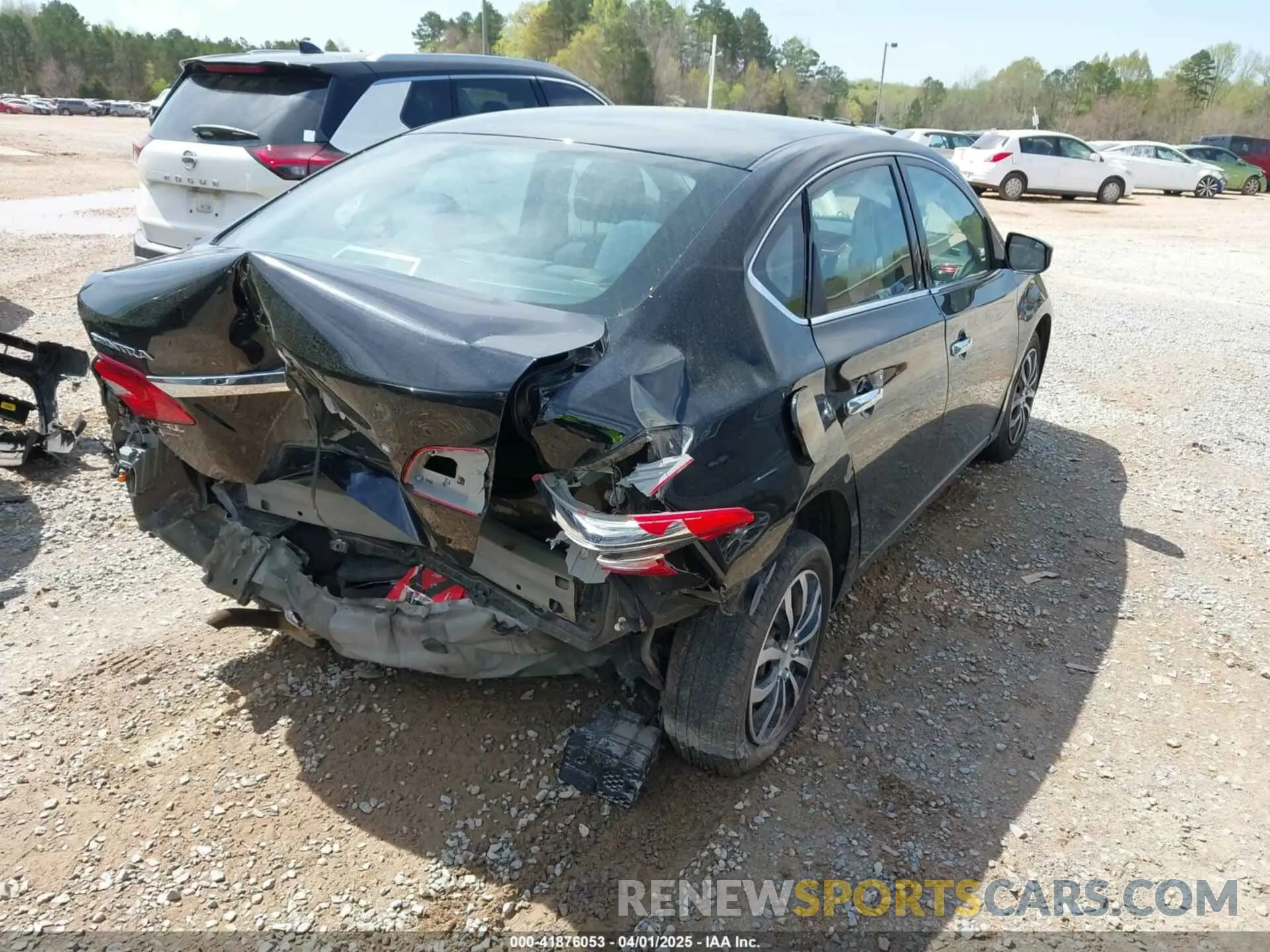 4 Photograph of a damaged car 3N1AB7AP1KY360683 NISSAN SENTRA 2019