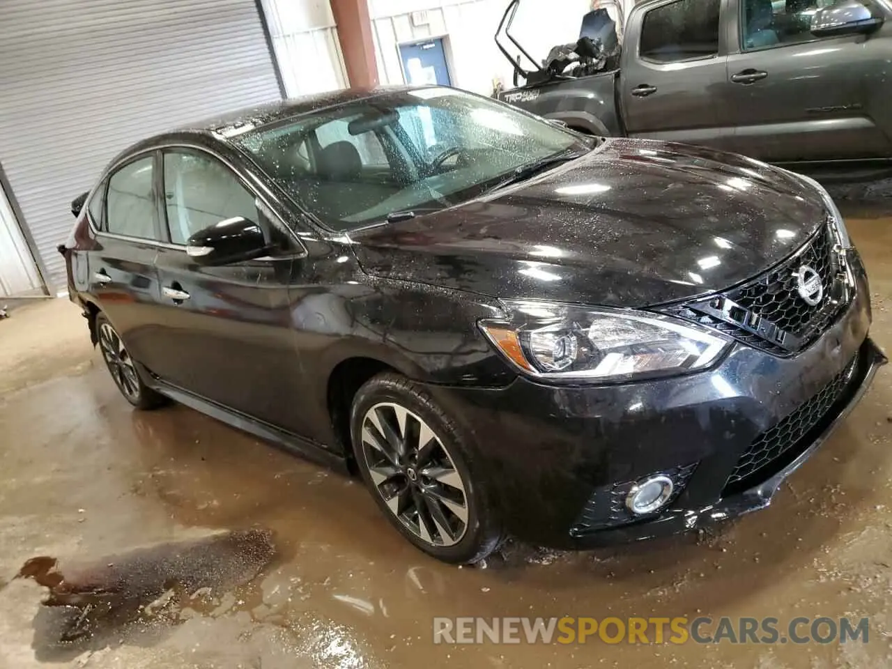 4 Photograph of a damaged car 3N1AB7AP1KY361378 NISSAN SENTRA 2019