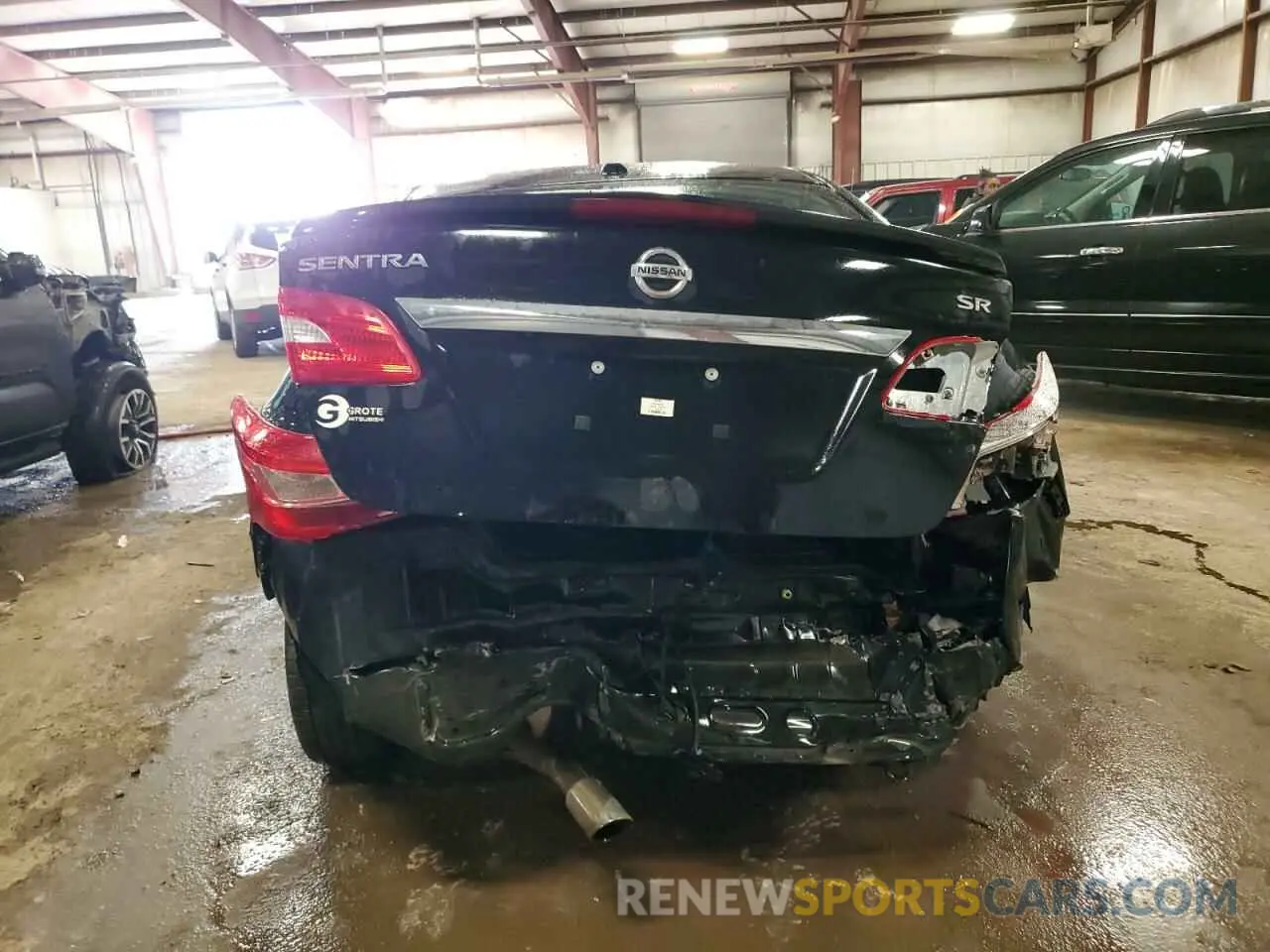6 Photograph of a damaged car 3N1AB7AP1KY361378 NISSAN SENTRA 2019