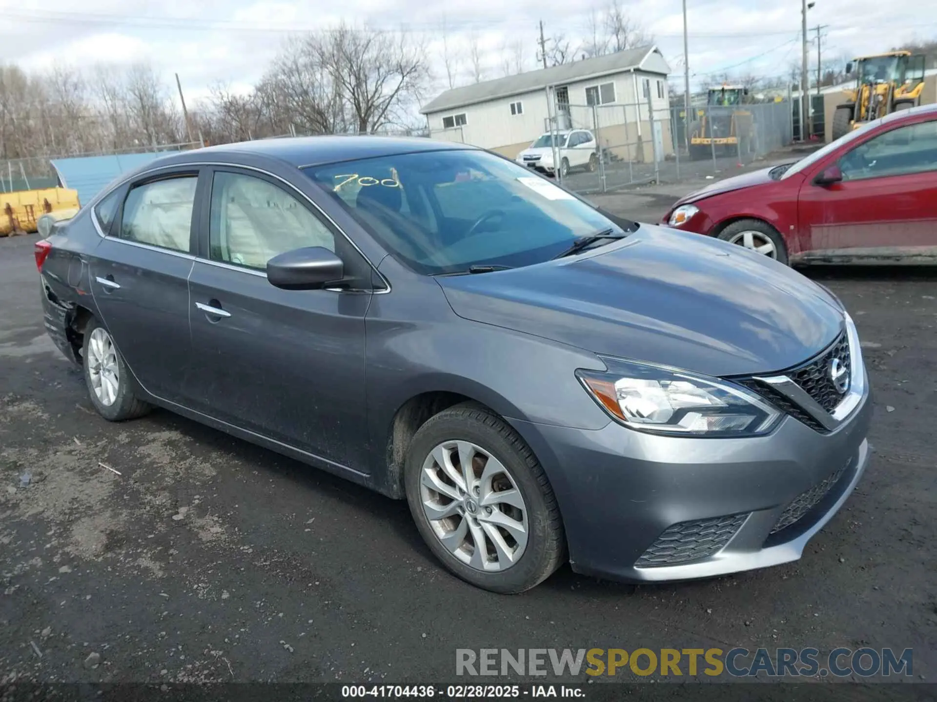 1 Photograph of a damaged car 3N1AB7AP1KY363549 NISSAN SENTRA 2019