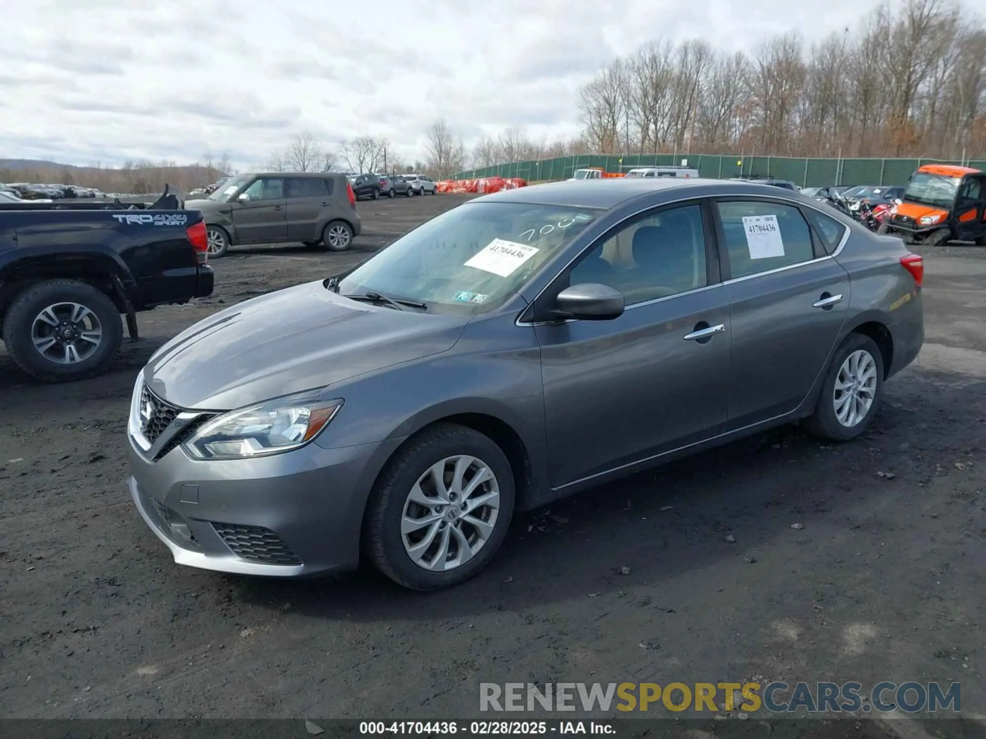 2 Photograph of a damaged car 3N1AB7AP1KY363549 NISSAN SENTRA 2019