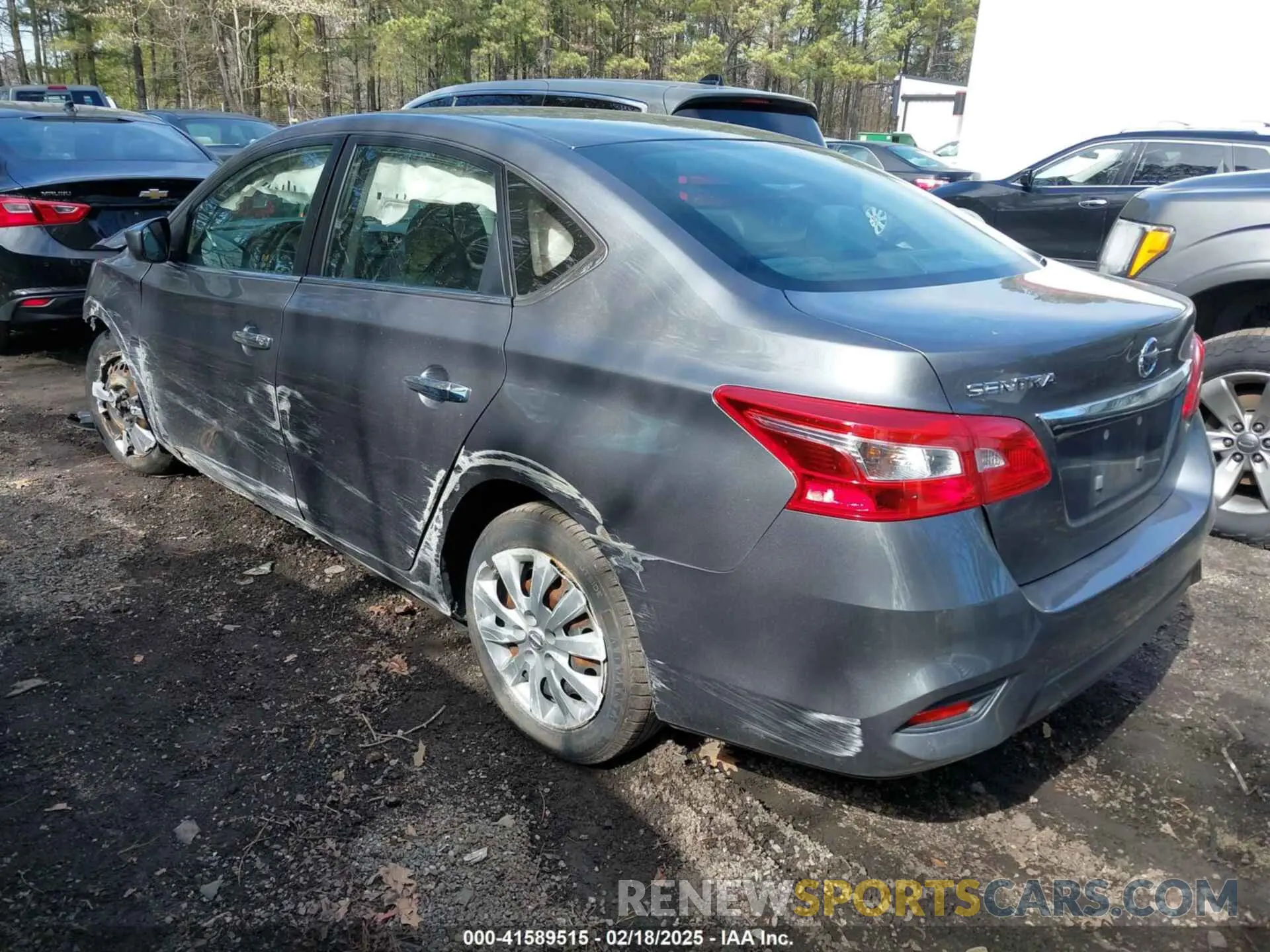 3 Photograph of a damaged car 3N1AB7AP1KY366077 NISSAN SENTRA 2019