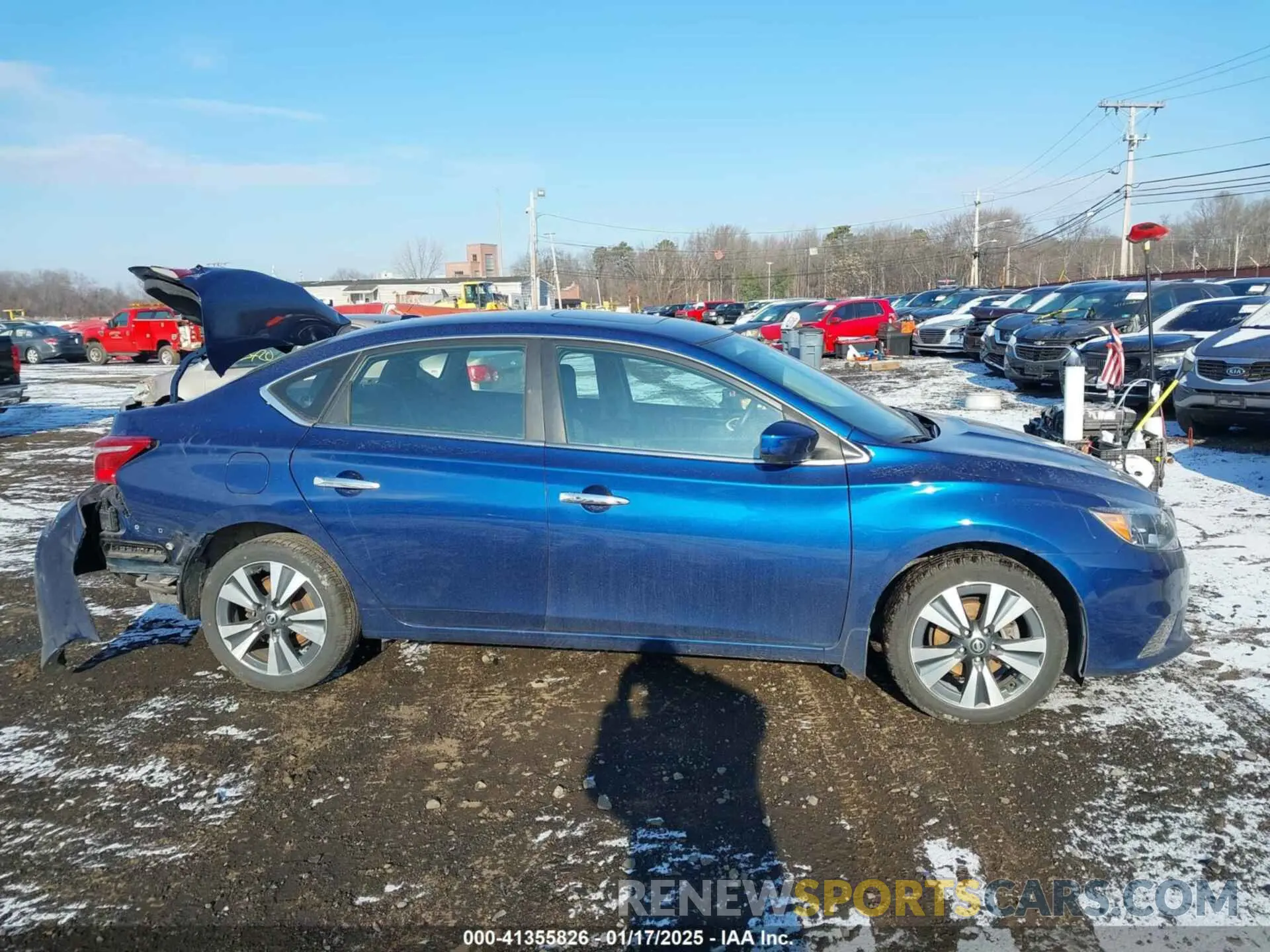 13 Photograph of a damaged car 3N1AB7AP1KY369075 NISSAN SENTRA 2019