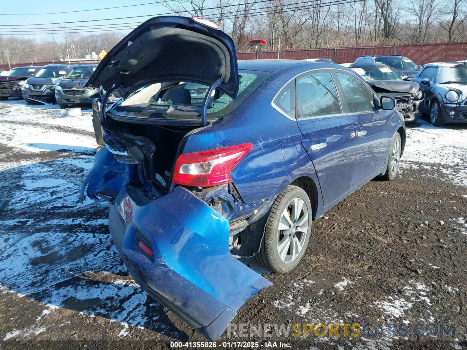 18 Photograph of a damaged car 3N1AB7AP1KY369075 NISSAN SENTRA 2019