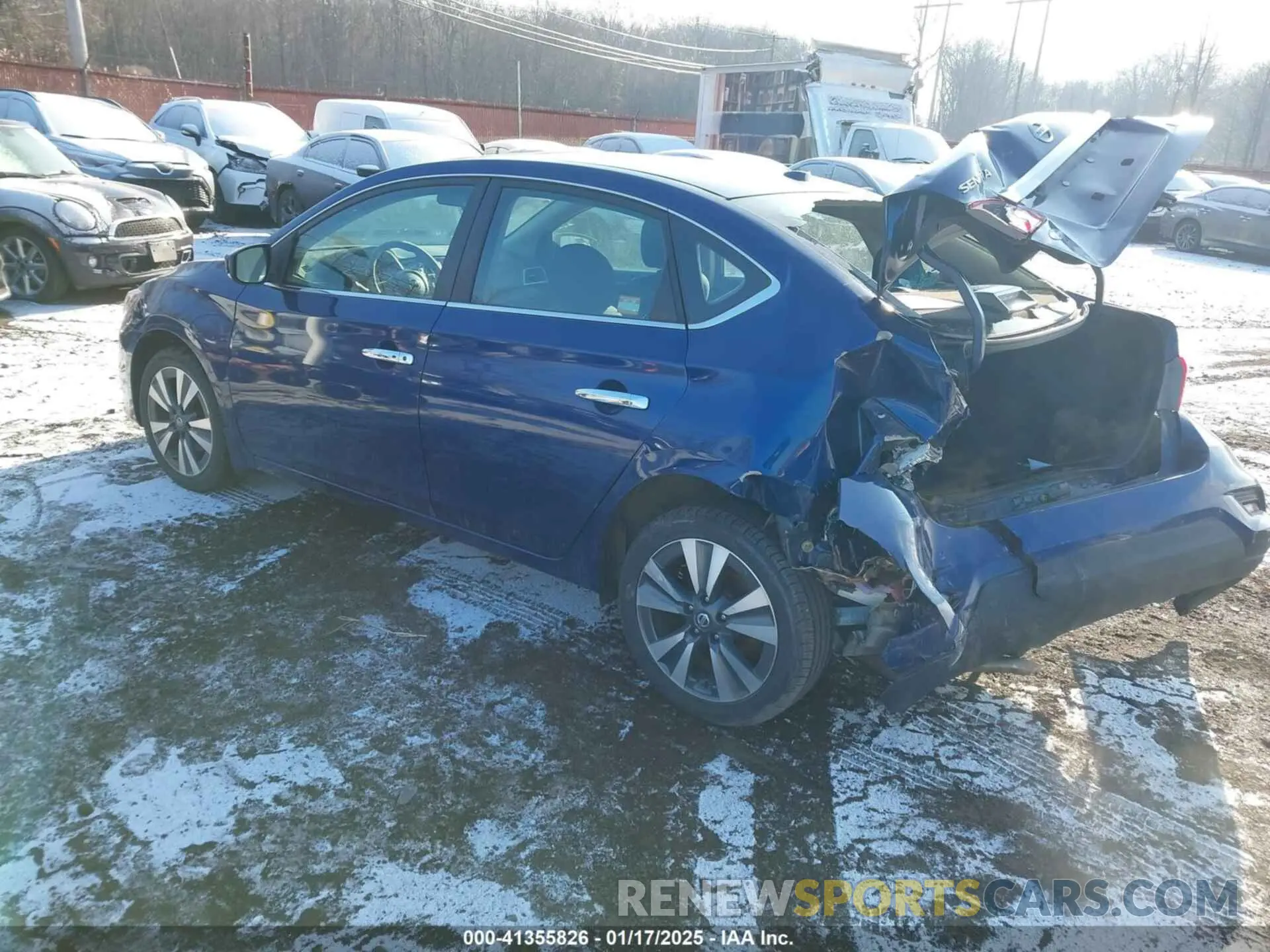 3 Photograph of a damaged car 3N1AB7AP1KY369075 NISSAN SENTRA 2019