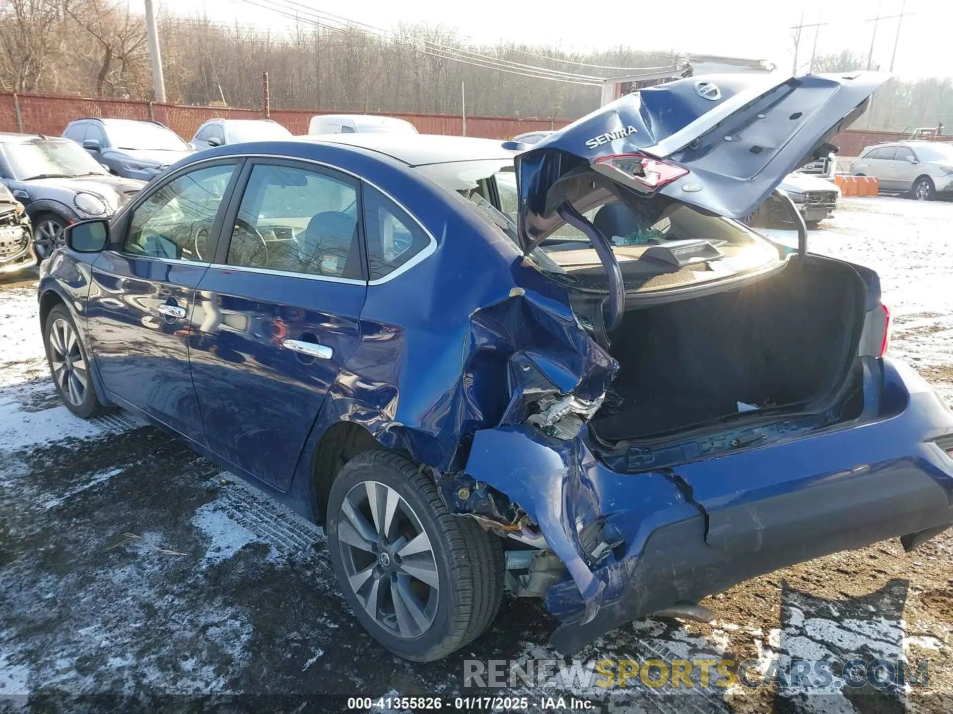 6 Photograph of a damaged car 3N1AB7AP1KY369075 NISSAN SENTRA 2019
