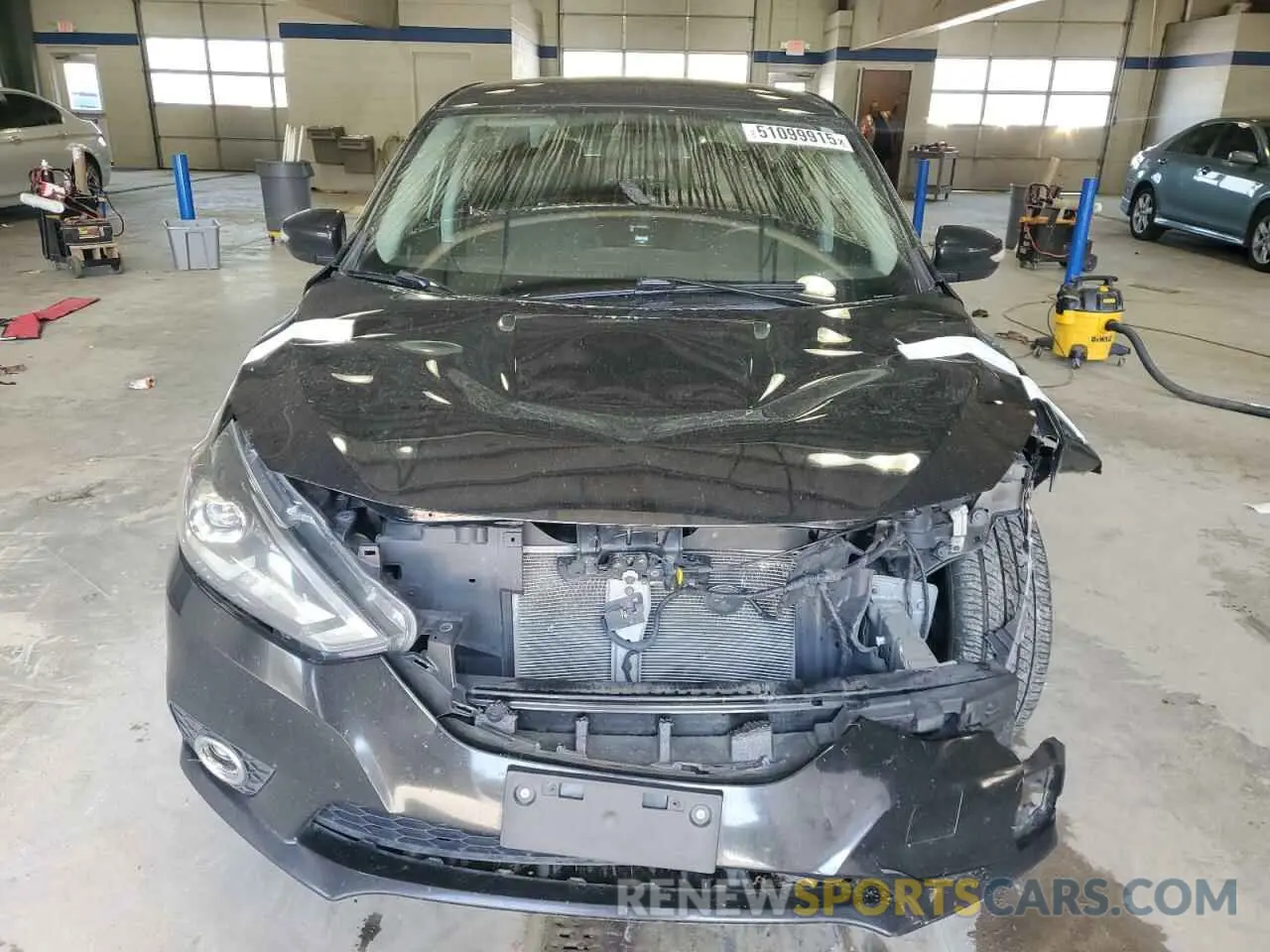5 Photograph of a damaged car 3N1AB7AP1KY371134 NISSAN SENTRA 2019