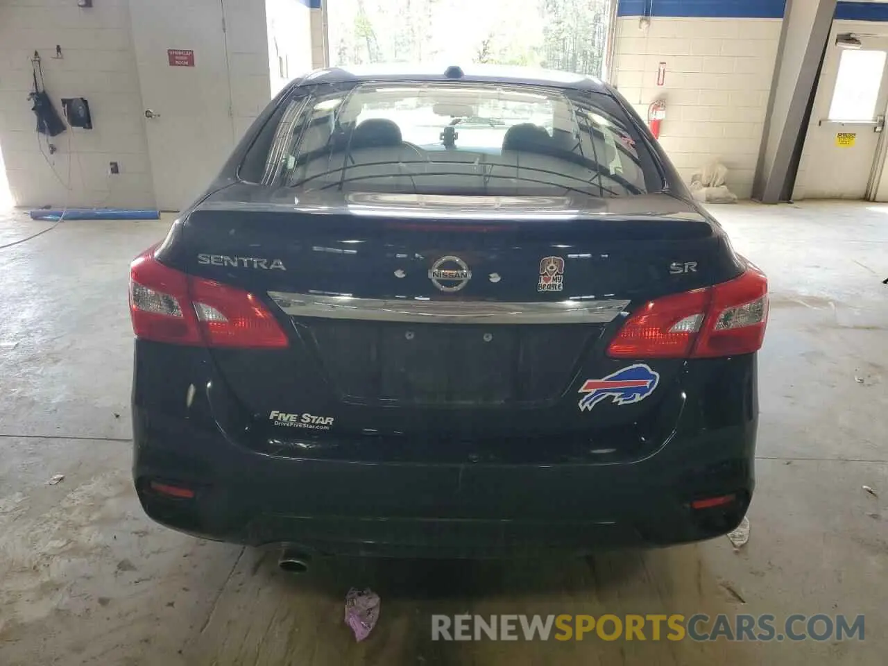 6 Photograph of a damaged car 3N1AB7AP1KY371134 NISSAN SENTRA 2019