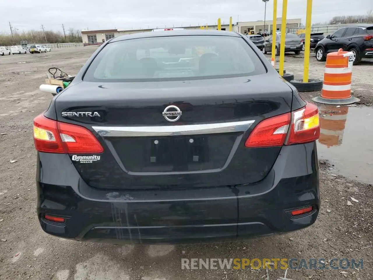 6 Photograph of a damaged car 3N1AB7AP1KY371764 NISSAN SENTRA 2019