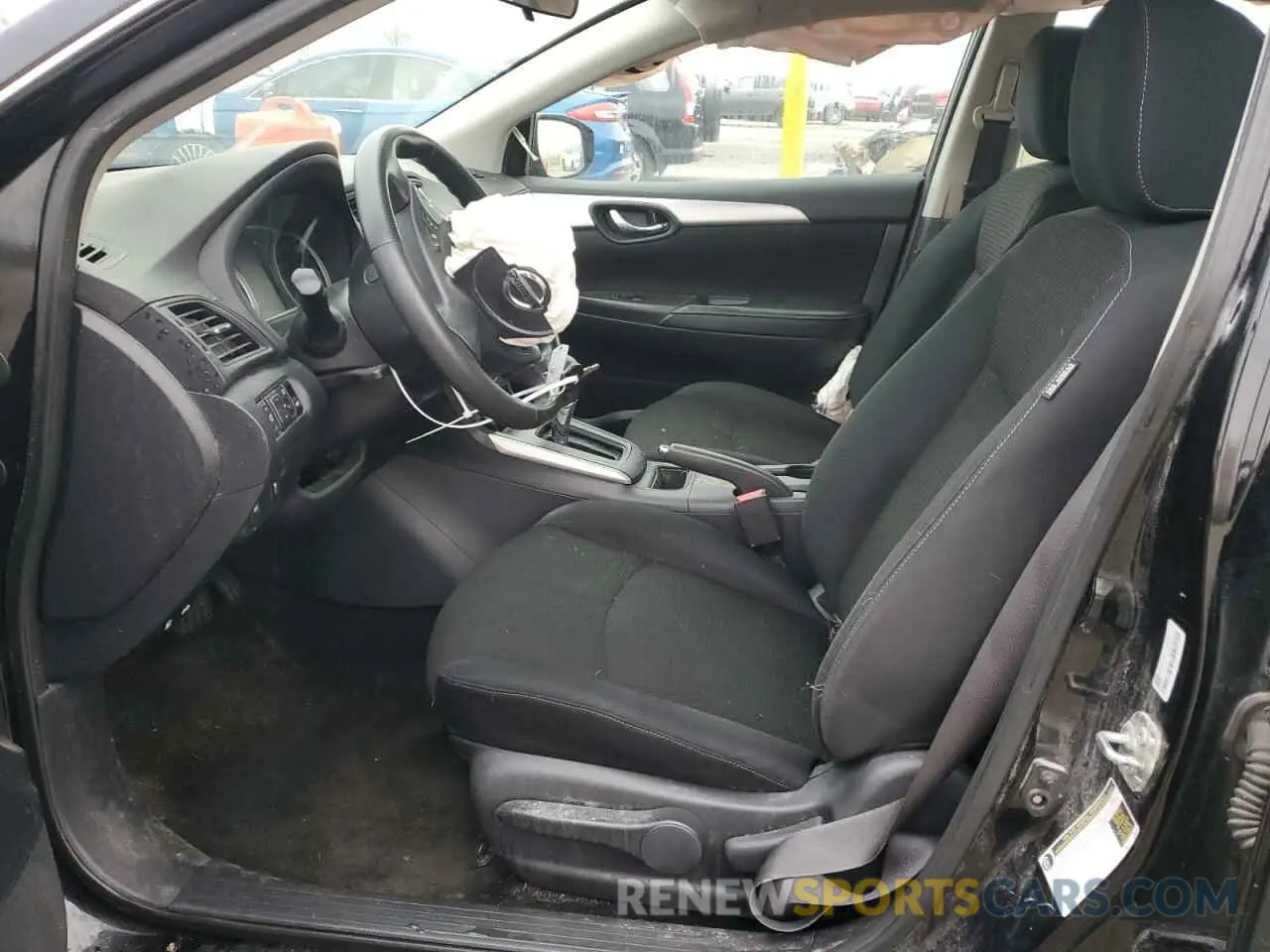 7 Photograph of a damaged car 3N1AB7AP1KY371764 NISSAN SENTRA 2019