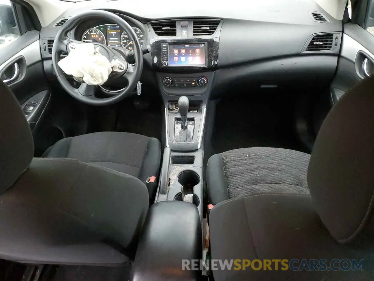 8 Photograph of a damaged car 3N1AB7AP1KY371764 NISSAN SENTRA 2019