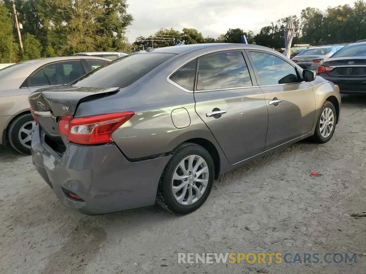 3 Photograph of a damaged car 3N1AB7AP1KY372784 NISSAN SENTRA 2019